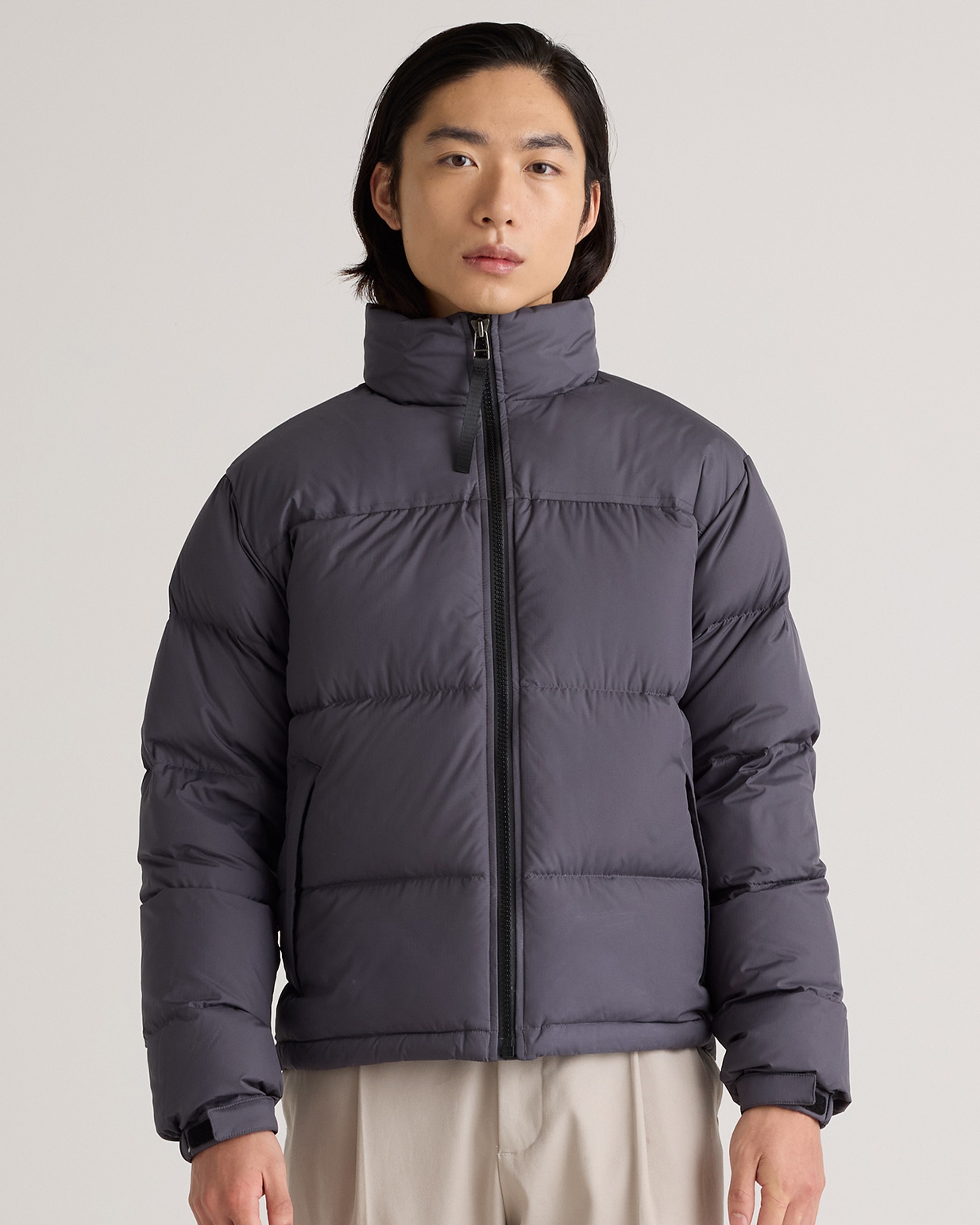 Carbon Grey Responsible Down Puffer Jacket 
