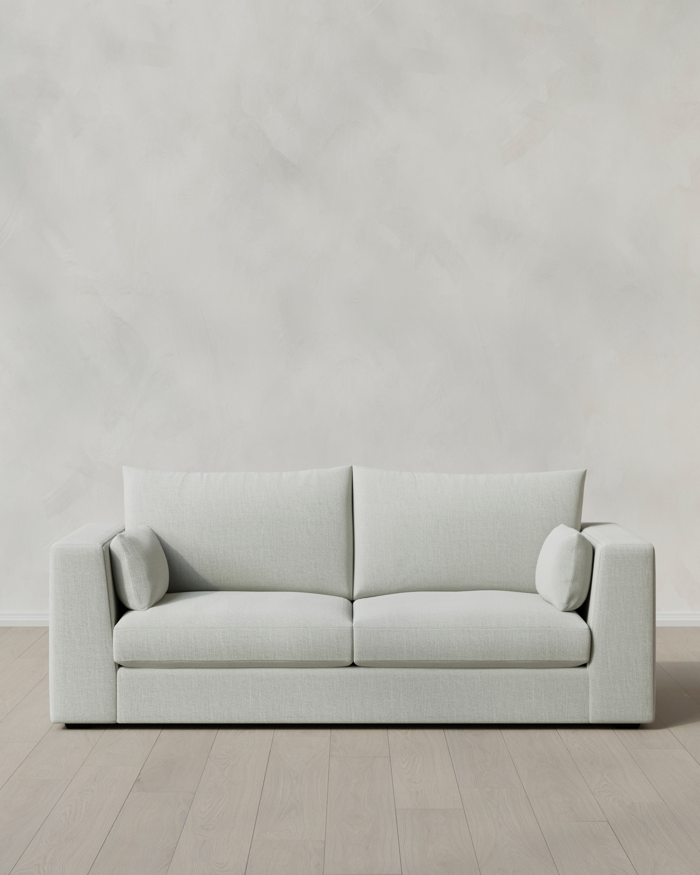 Silver Oasis Sofa in Performance Linen
