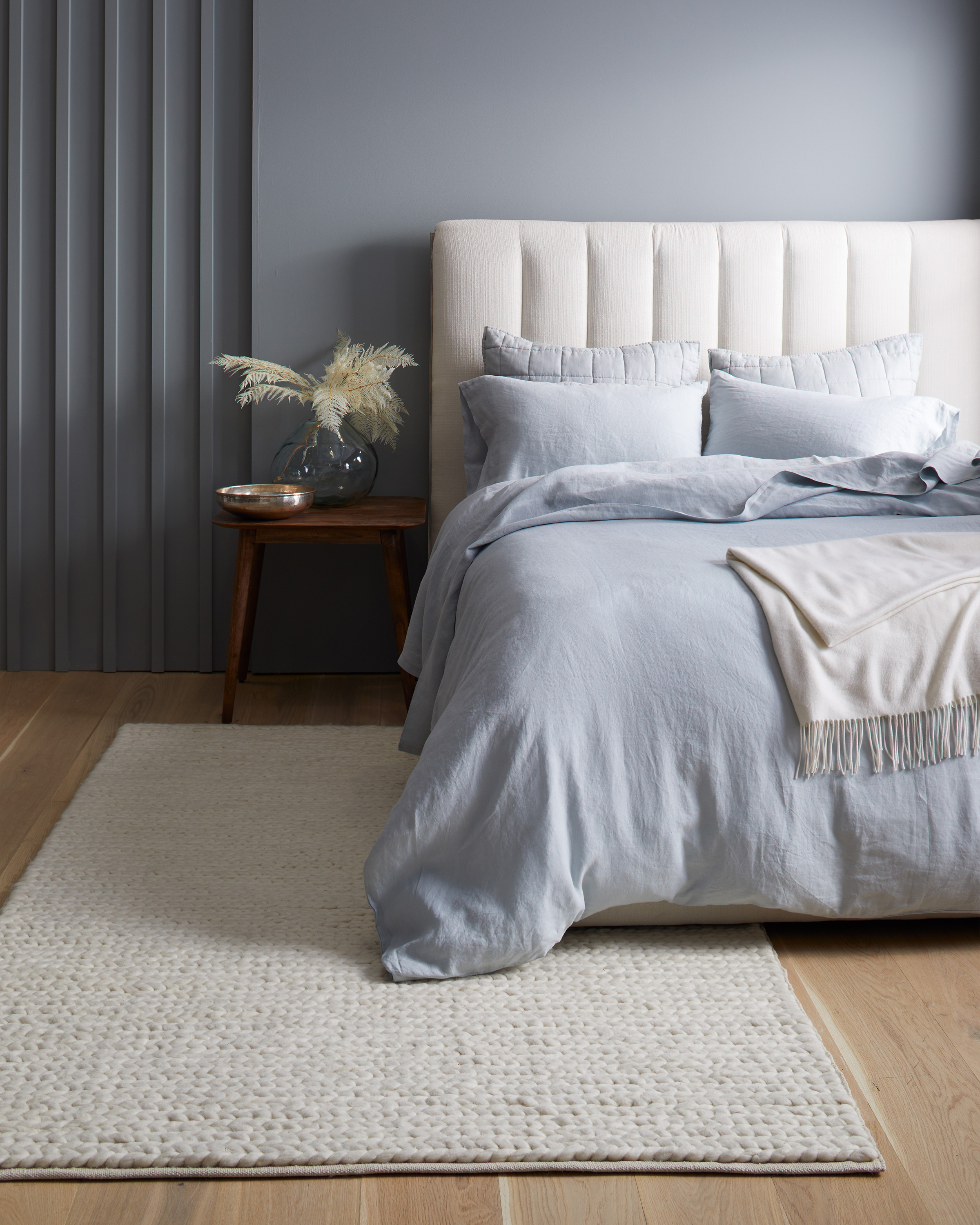 Chunky Hand Braided Wool Rug - Thumbnail 5