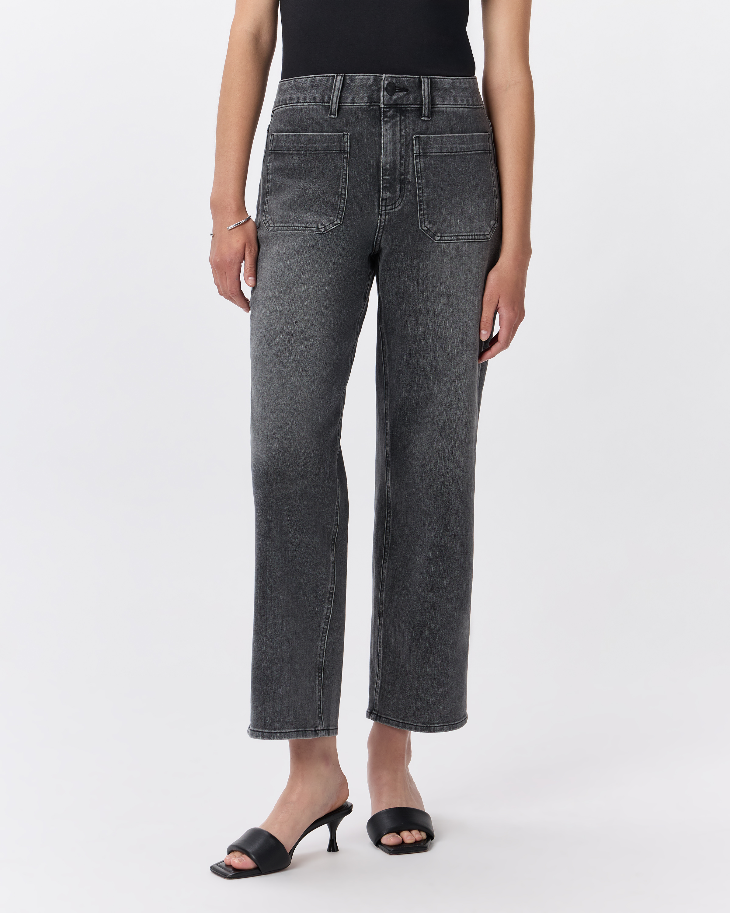 【FETICO】organic cotton high-weist jeans ORGANIC COTTON HIGH WAISTED JEANS – FETICO Official Online Shop