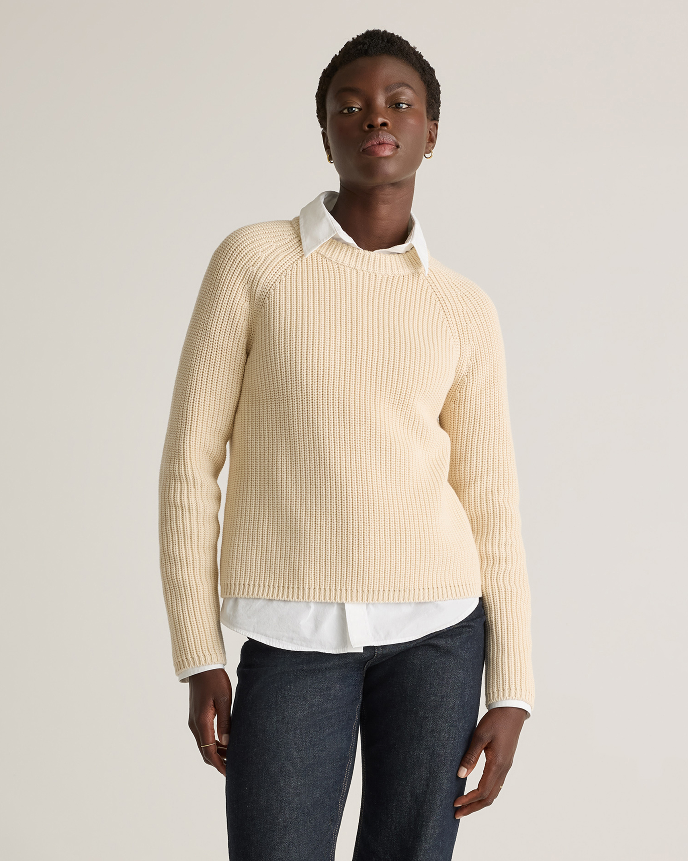 100% Cotton Fisherman Sweater