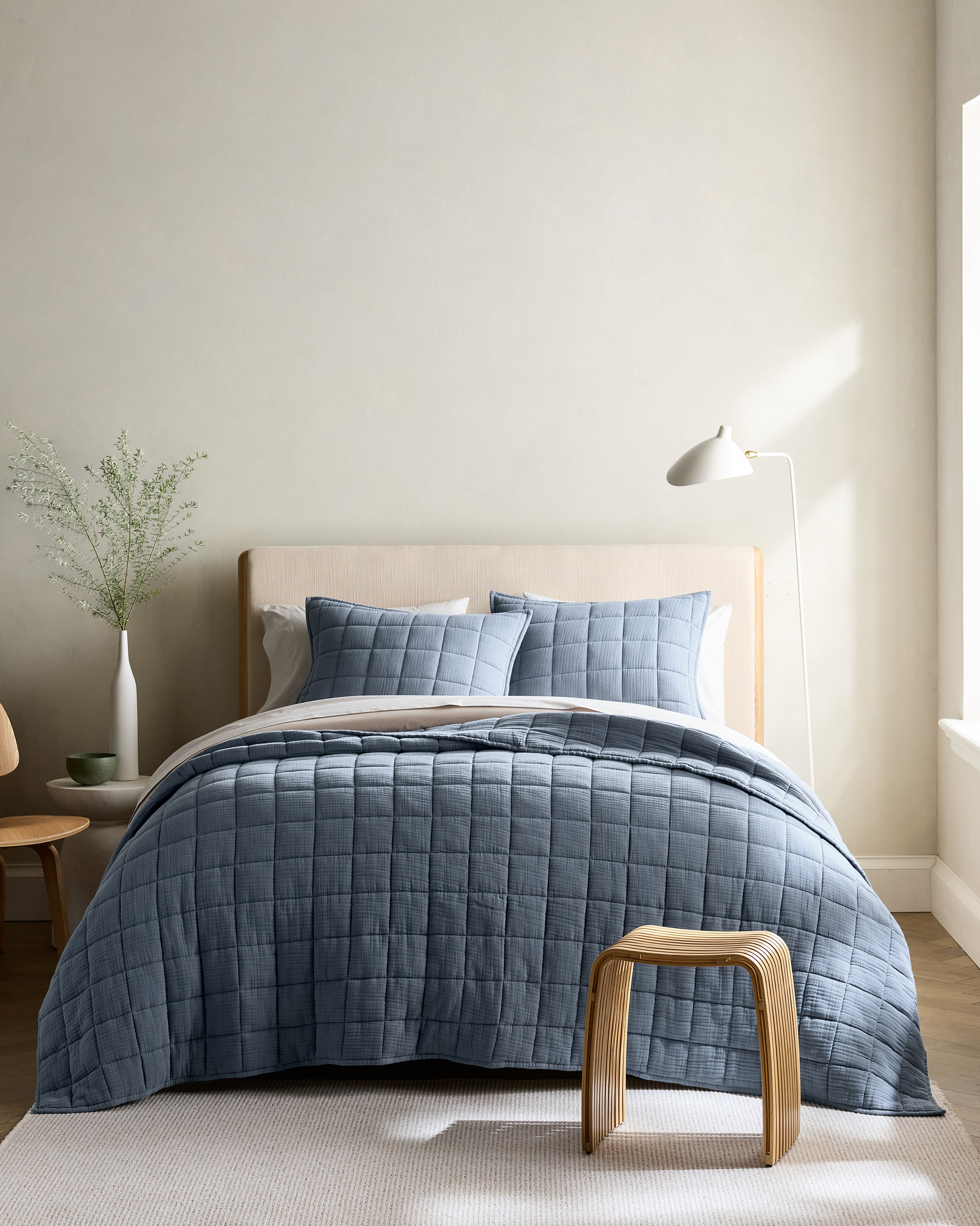 Mineral Organic Cotton Gauze Box Quilt Set