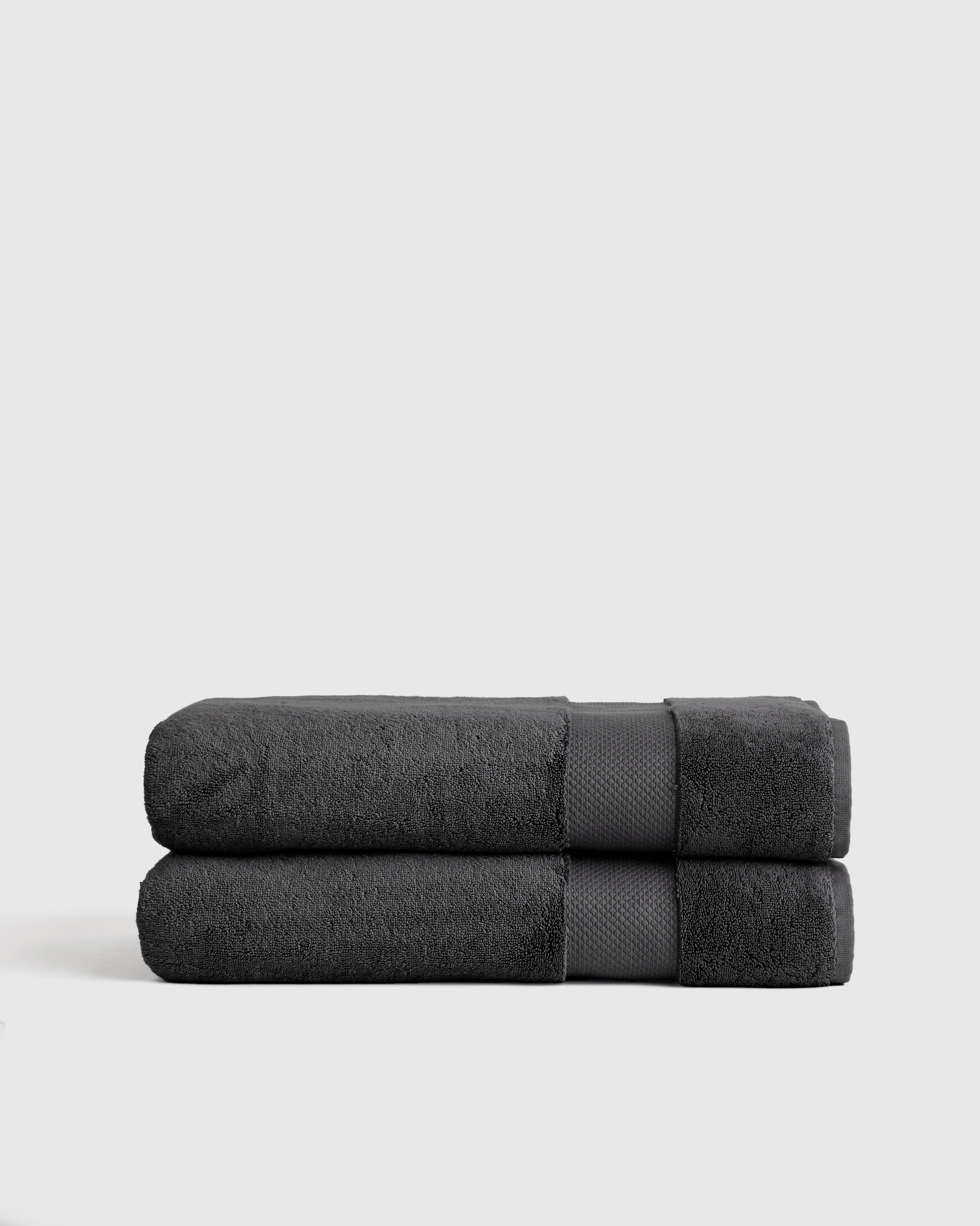 Charcoal Turkish Ultra Plush Bath Sheet (Set of 2)