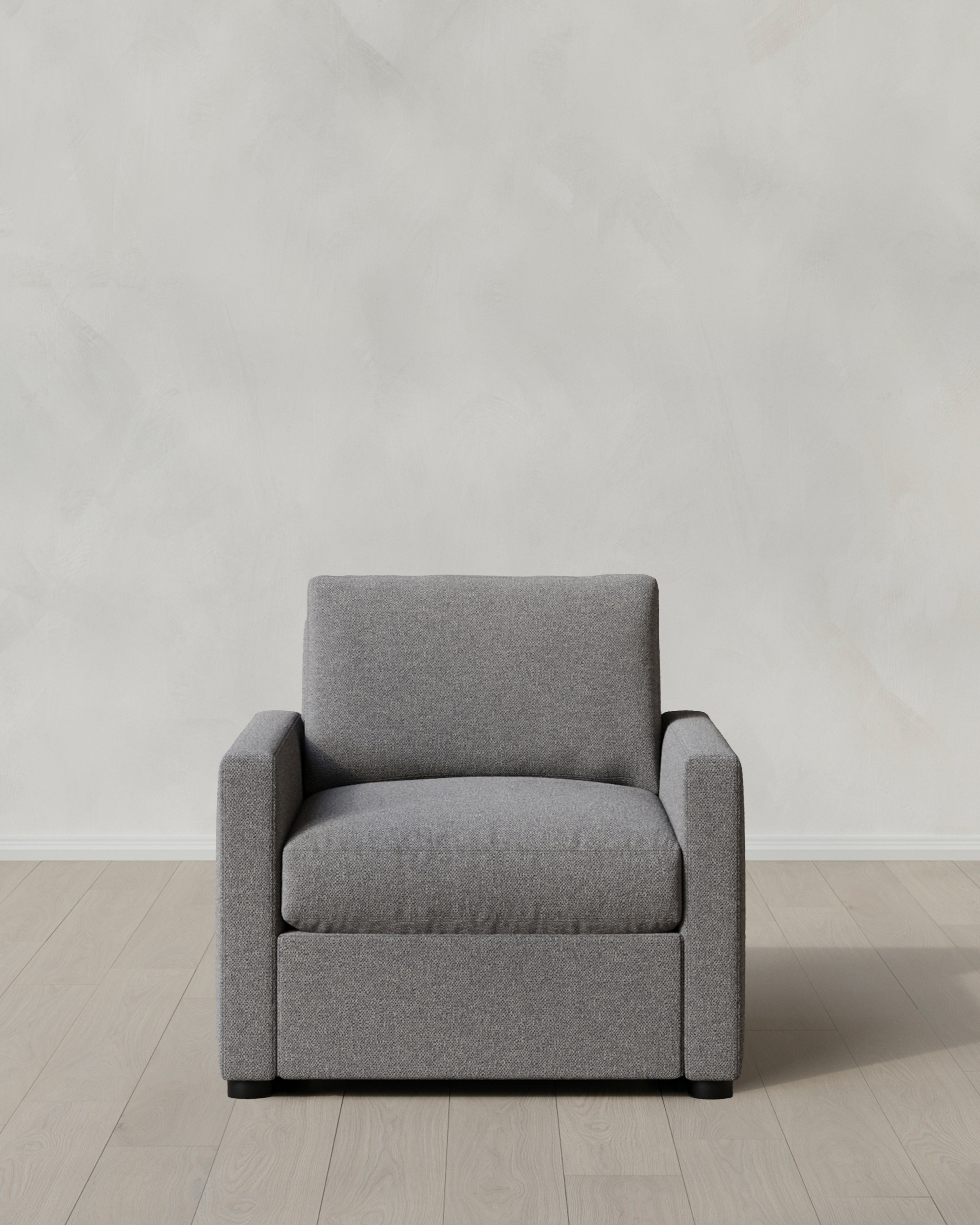 Narrow Track Arm Armchair Bru Colourwash Elephant