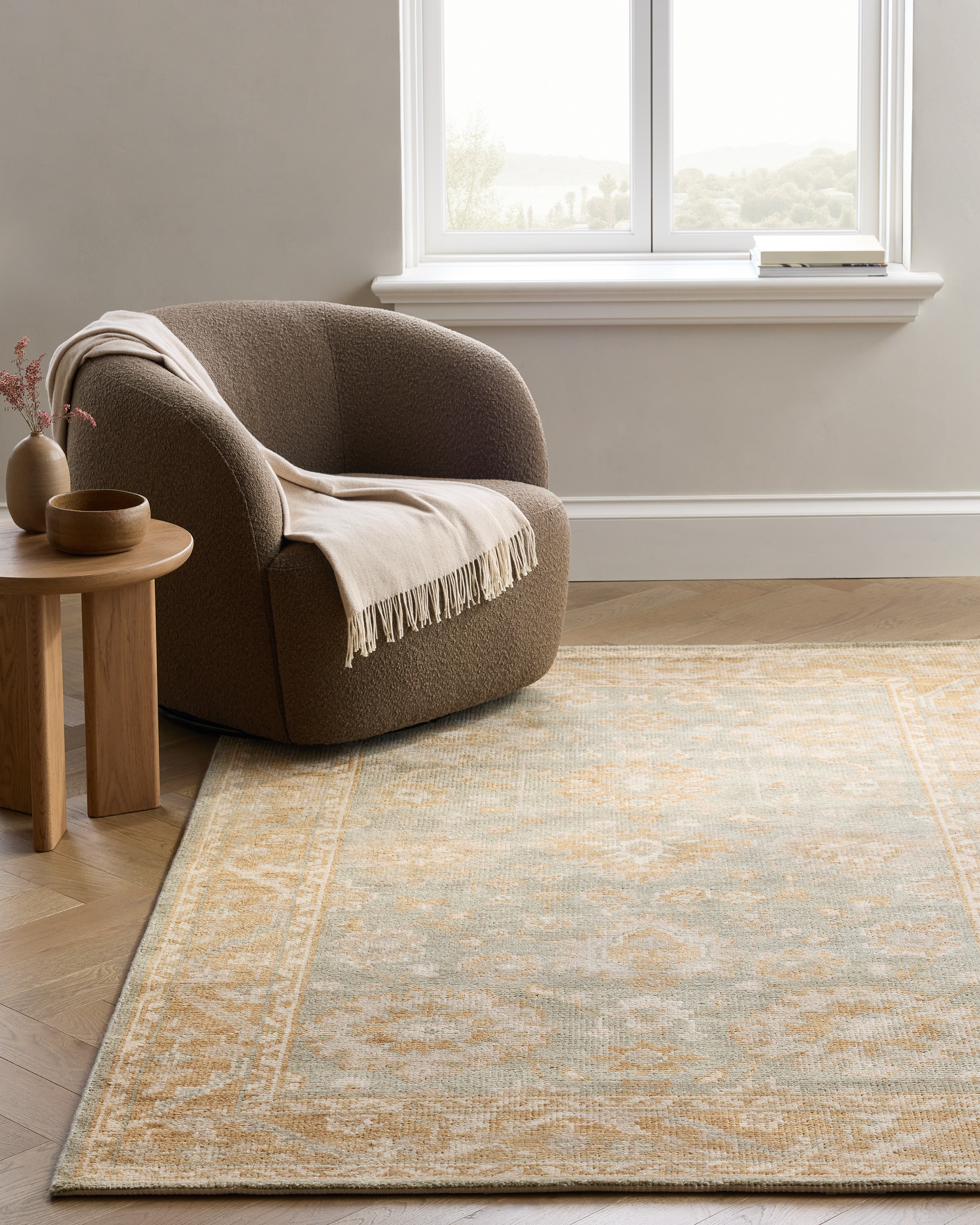 Quince Grayson Wool Rug - Thumbnail 2