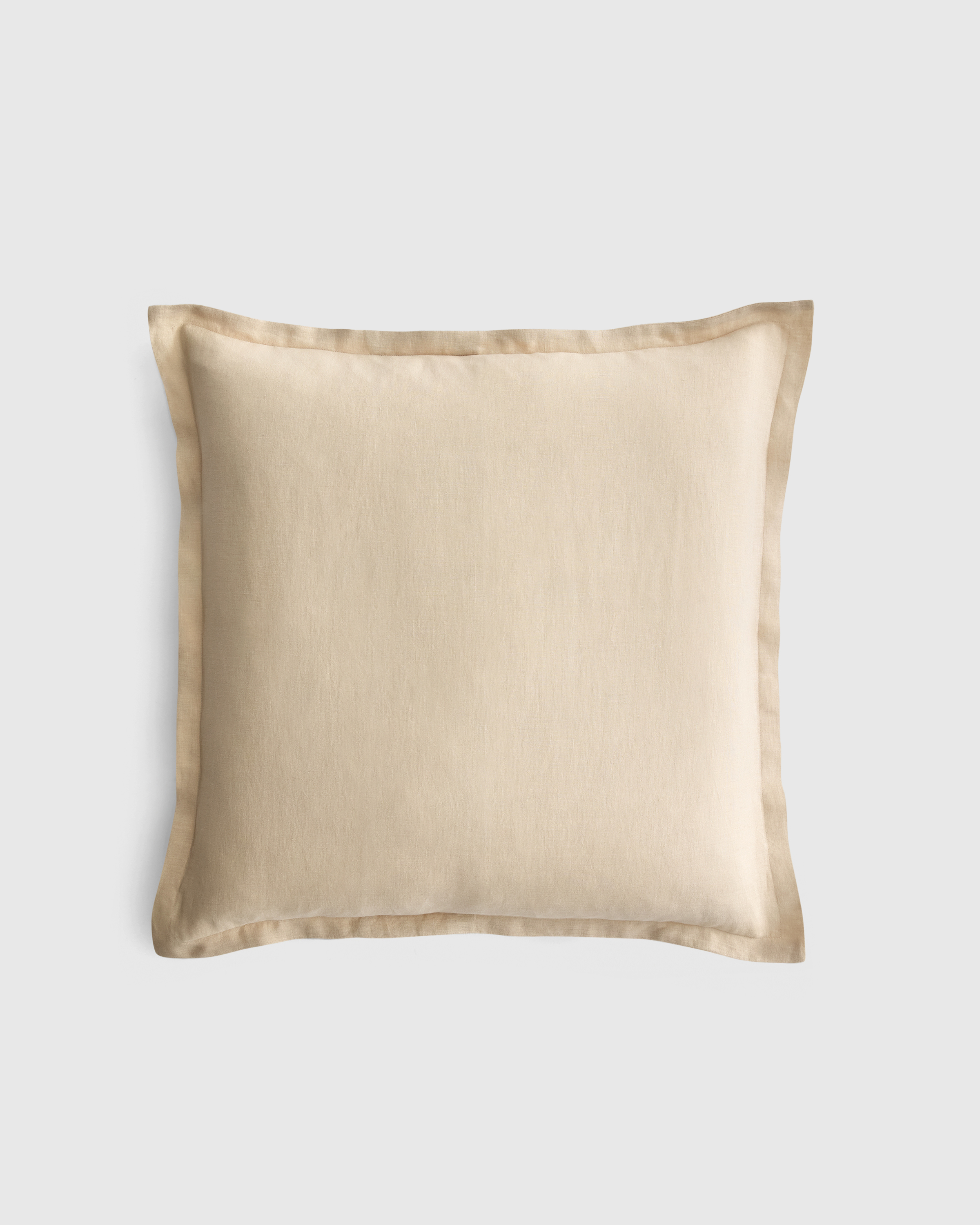 Oat European Linen Euro Sham