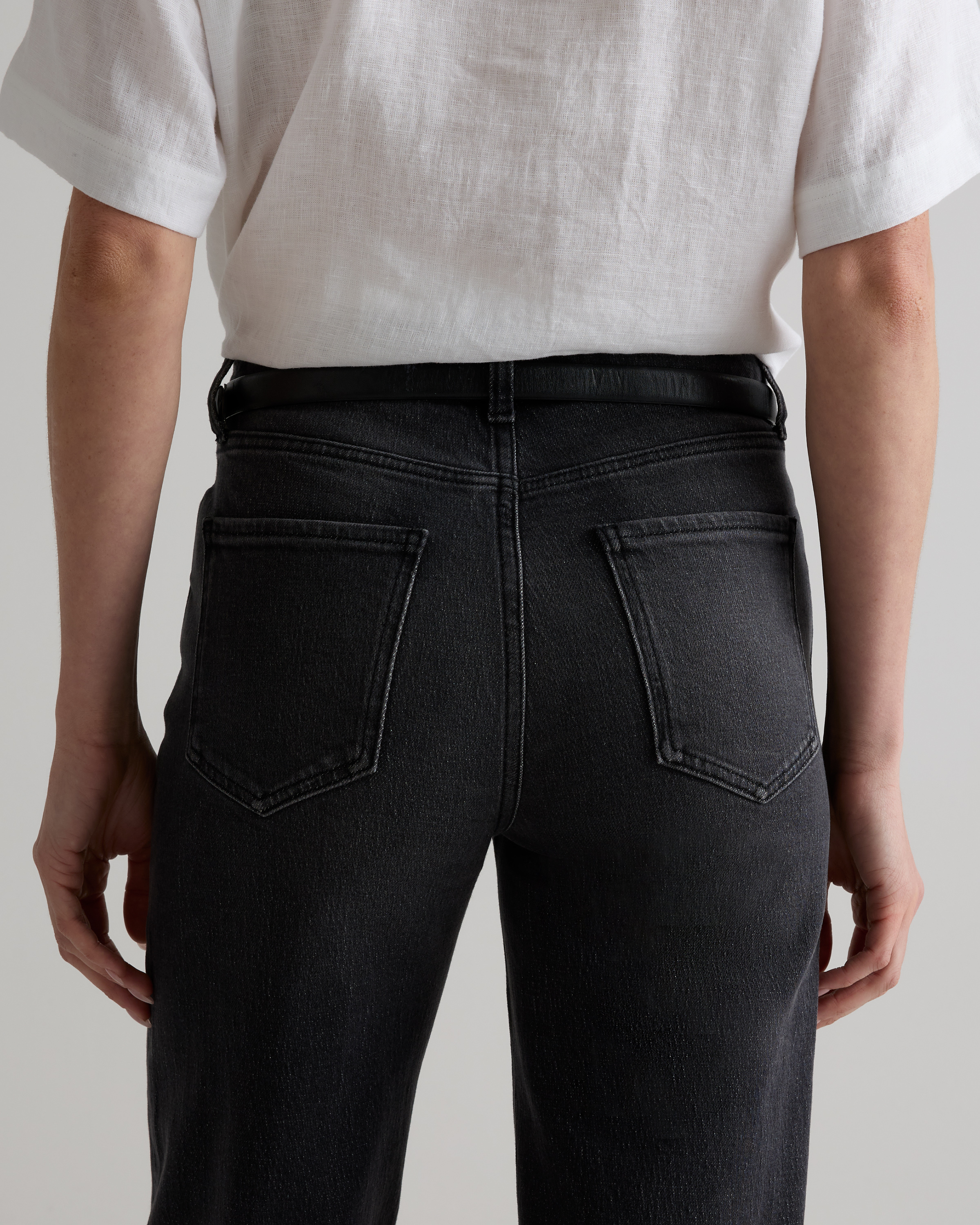 Pantalon Femme Platinum Chico’s Navy Blue Taille 1 - Occasion Très Bon état, Coupe Slim, Coton