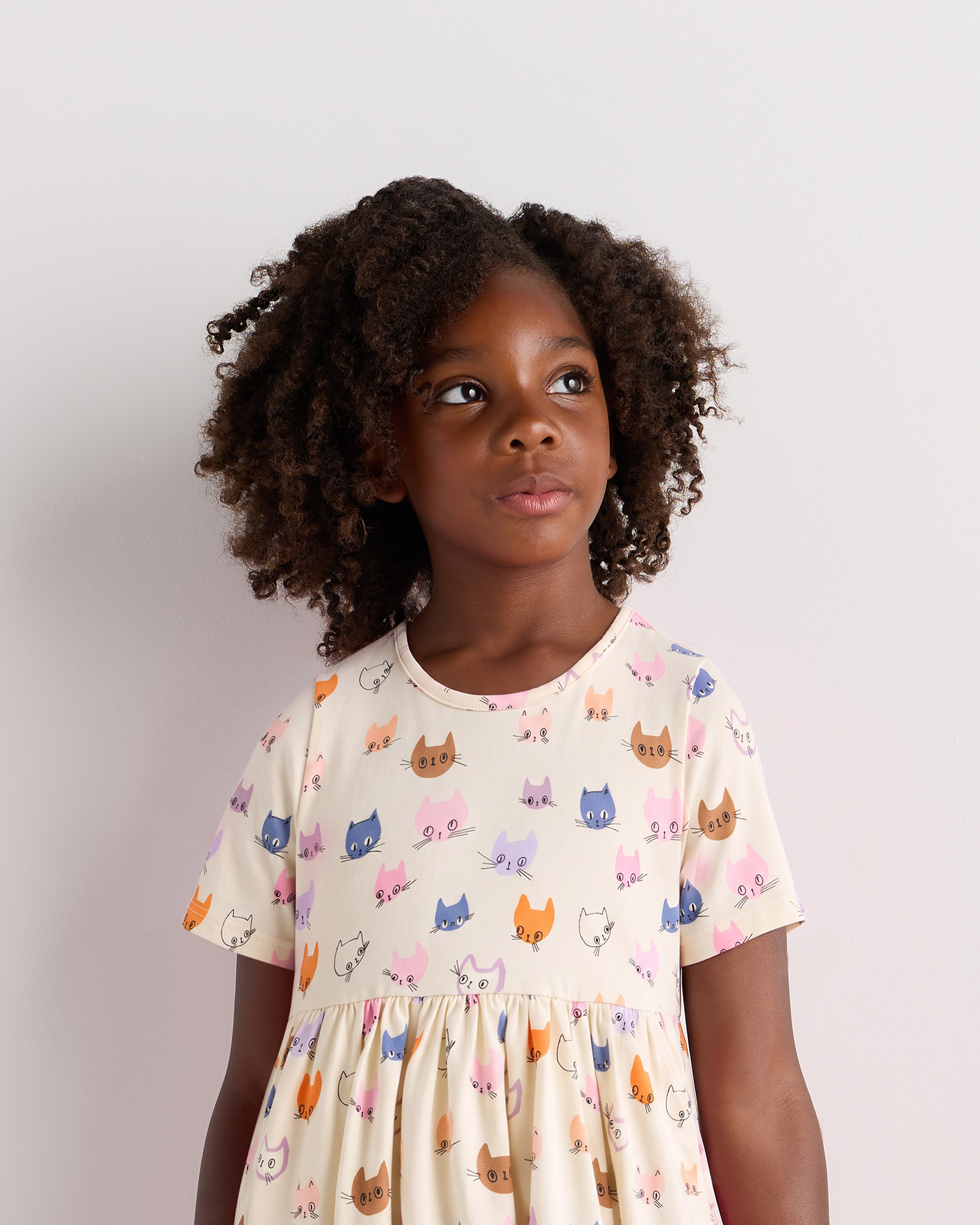 cotton kids dress Organic Skater Midnight Blue Linen Maxi Birthday emerald watch Color:Malibu Pink Match Mommy in coordinating