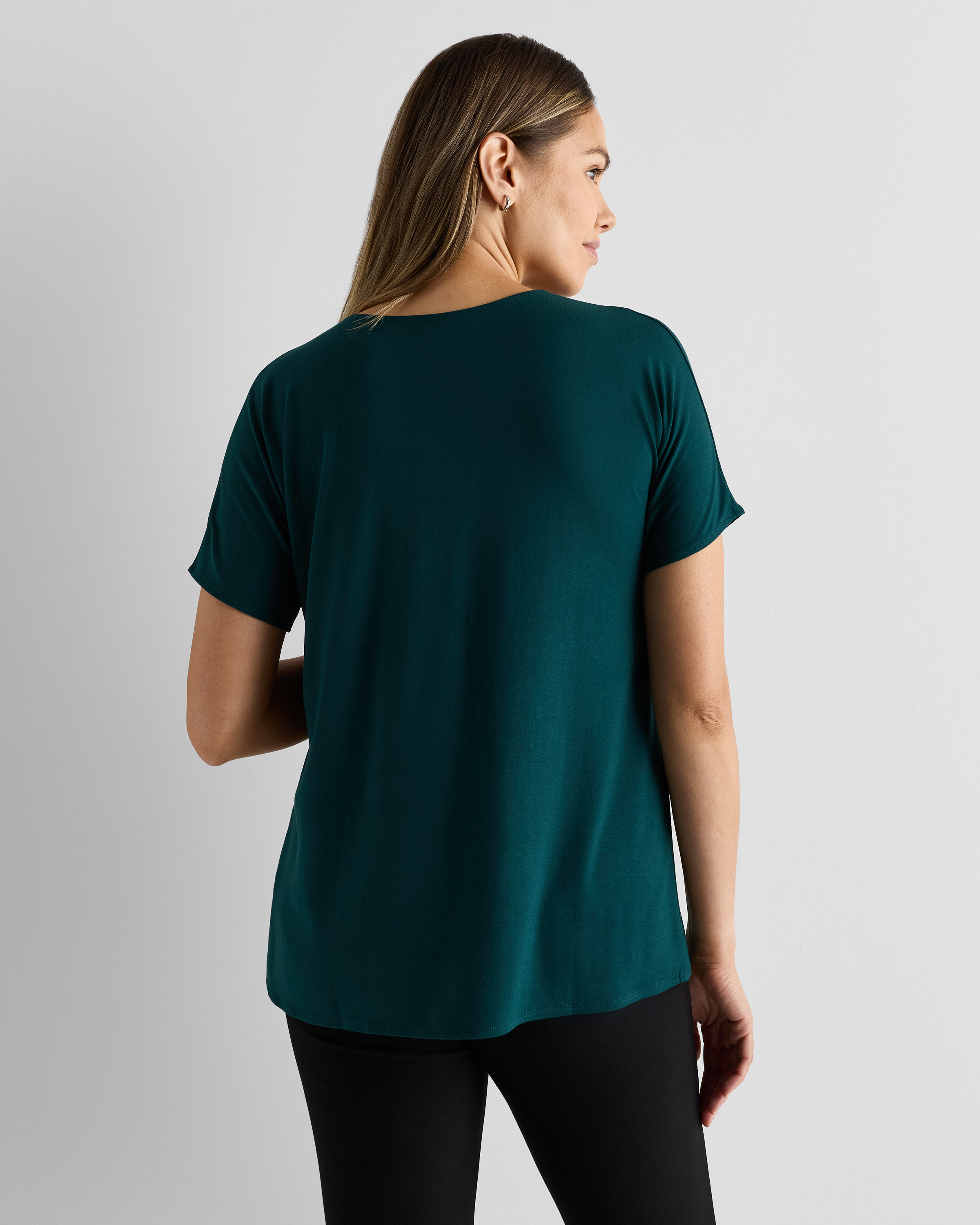 Noppies zwangerschap-T-shirt v-hals - Kaat - wit - ZEI Lifestyle - Z.E.I. Positiekleding