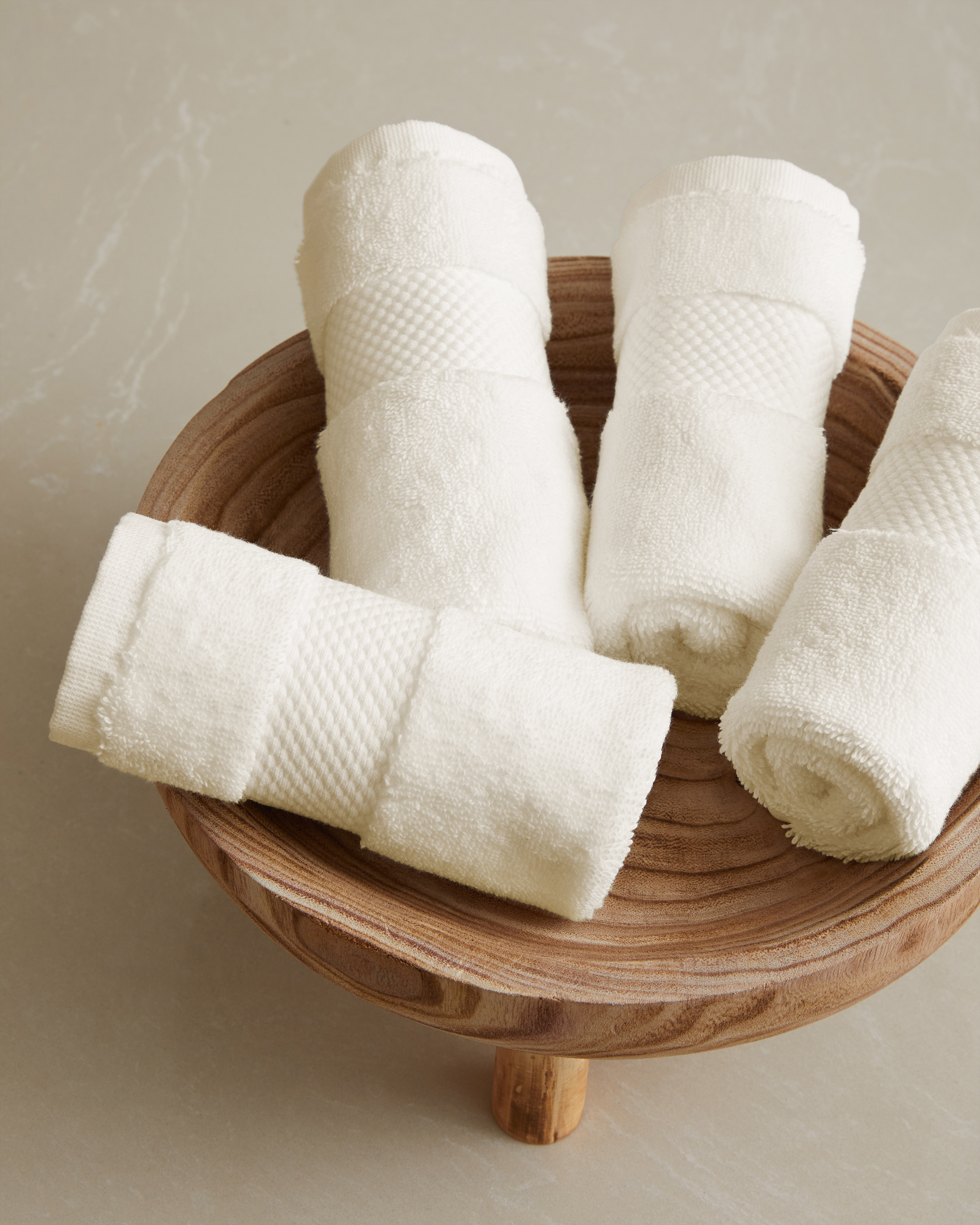 Turkish Ultra Plush Bath Towel Bundle - Ivory