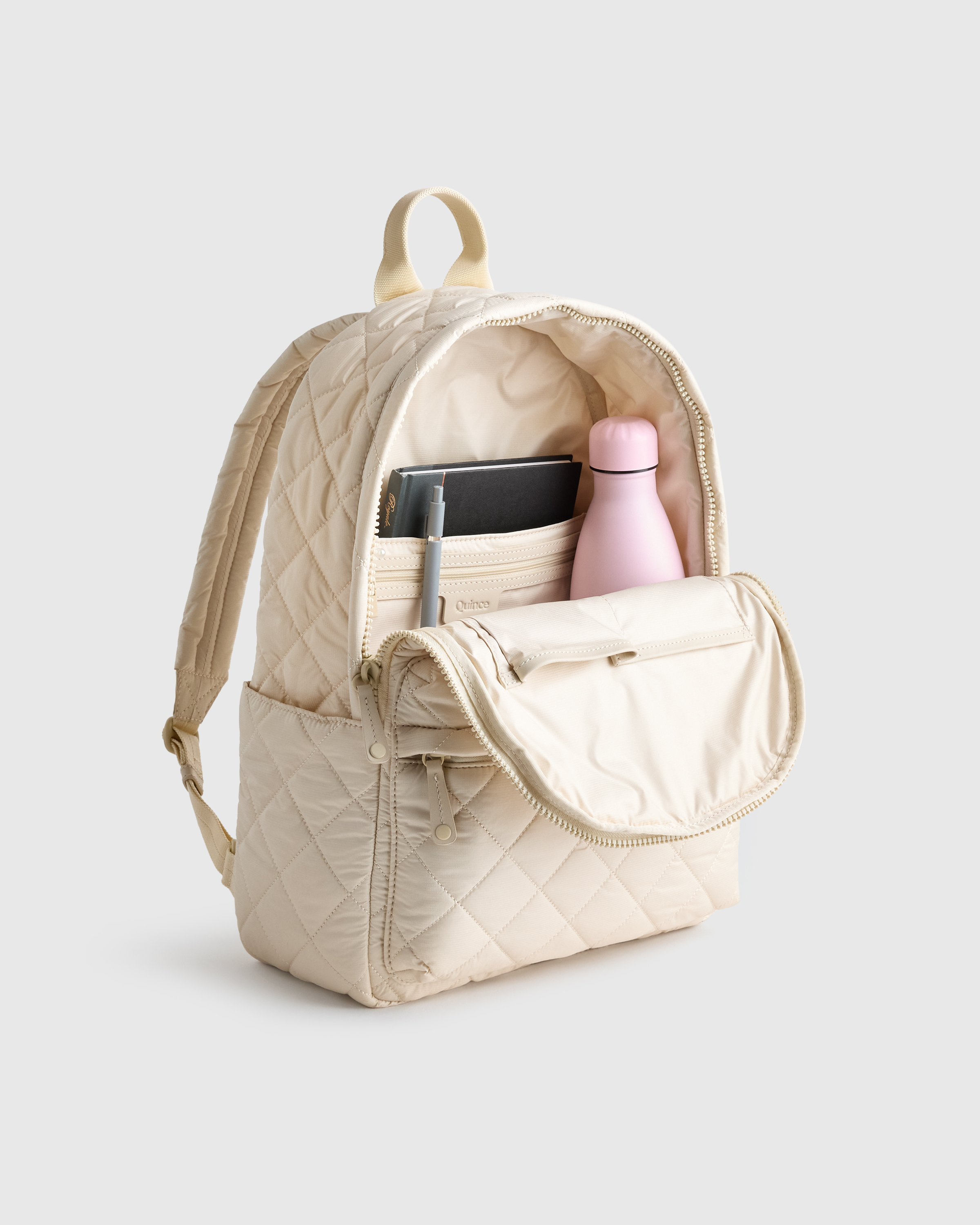 Sac à Dos / Sac à Main Blanc Pour Femme - Occasion En Bon état, Bretelles Réglables