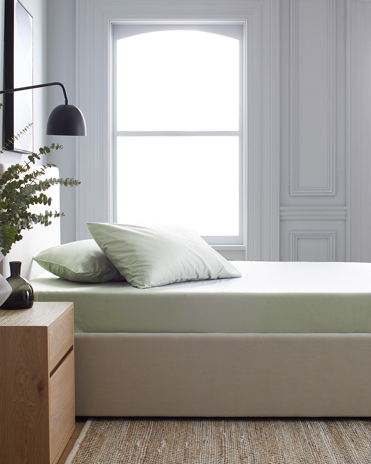GeSkincare Sheets 160枚+120枚 Luxury Organic Signature Sateen Fitted Sheet Set