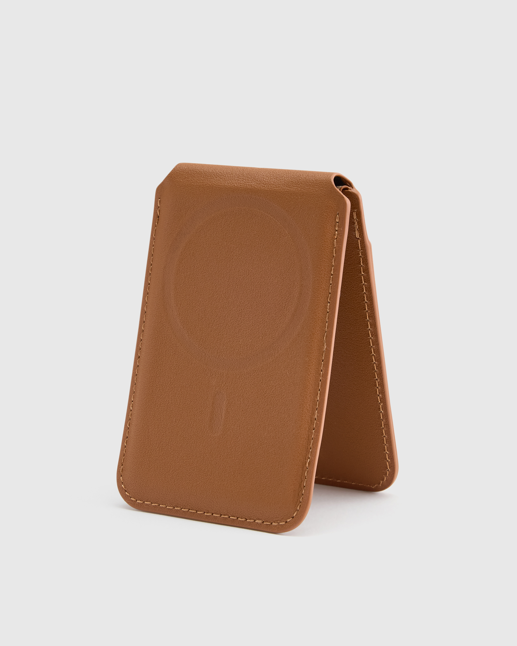Leather MagSafe Wallet & Phone Stand