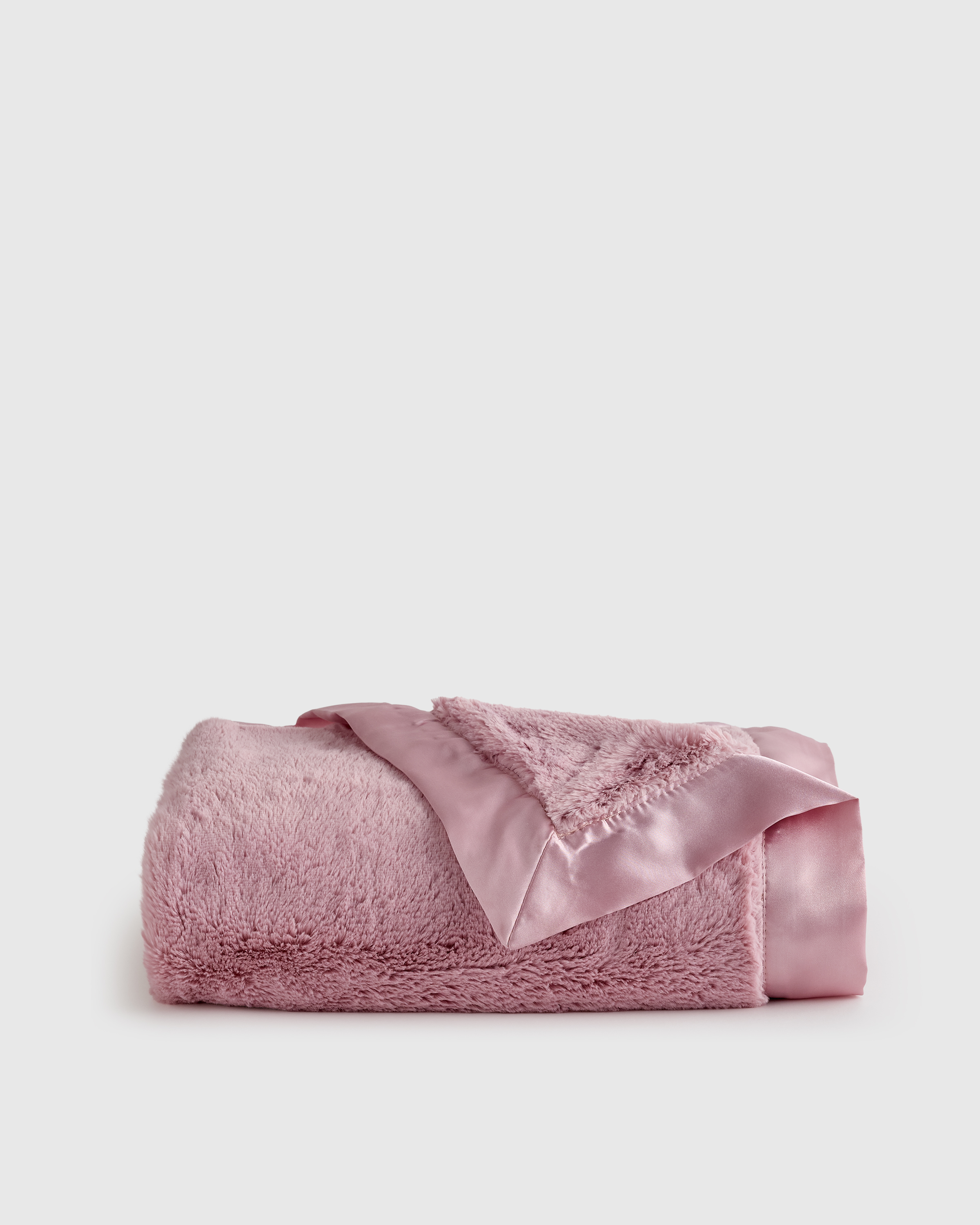 Orchid Silky Plush Baby Blanket