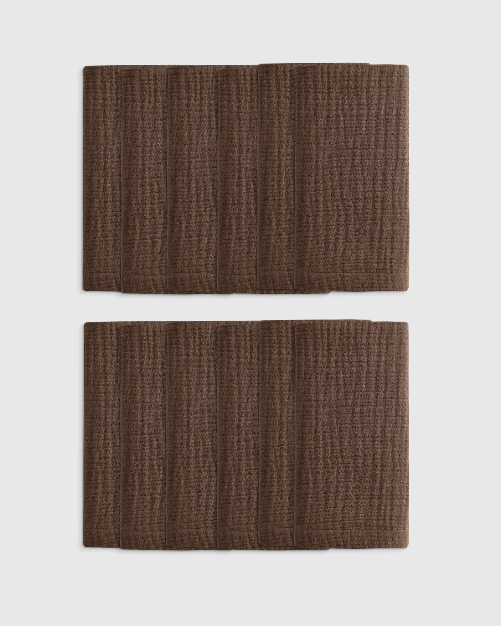 Organic Cotton Gauze Napkins (Set of 12) - Terracotta