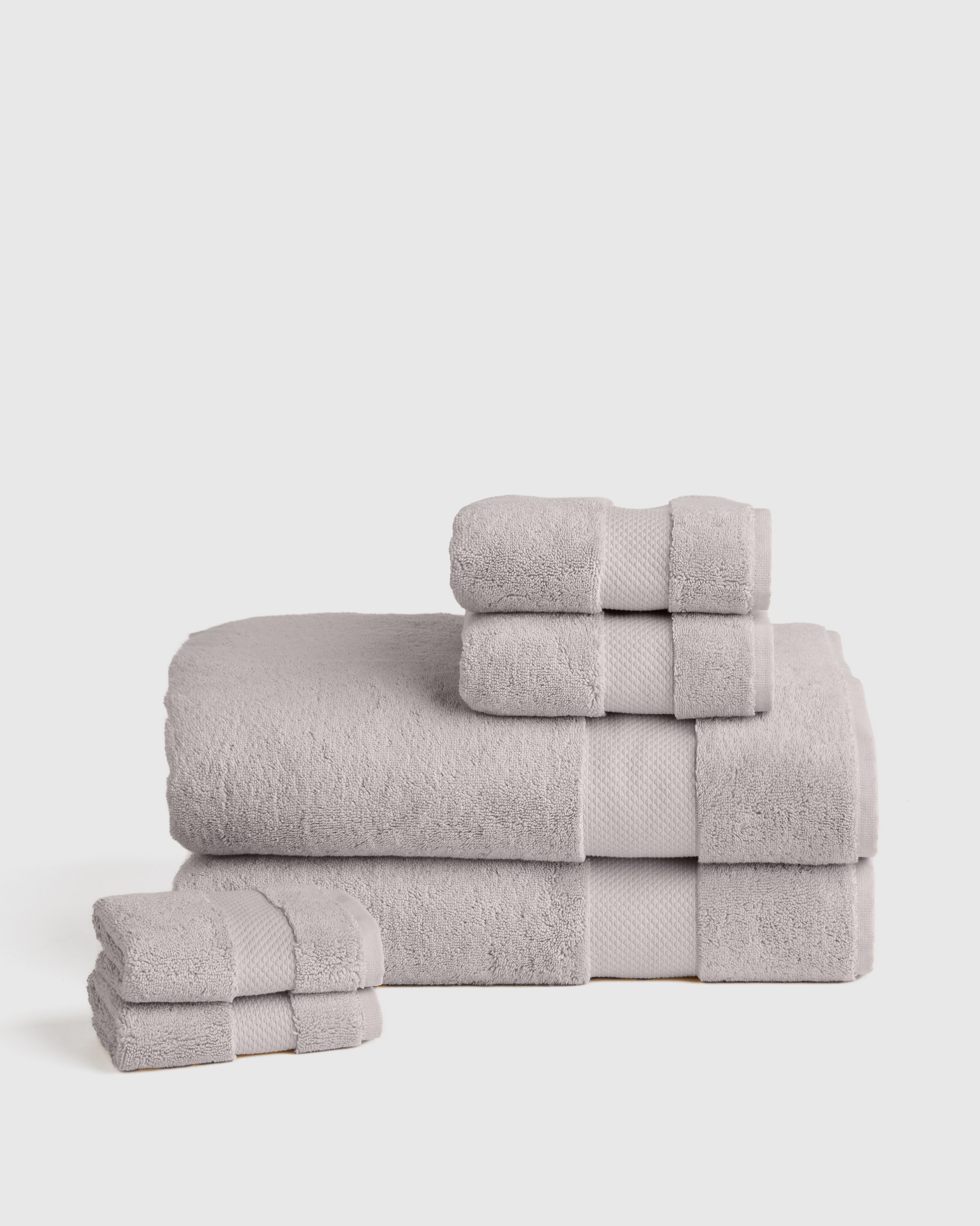 Grey Turkish Ultra Plush Bath Sheet Bundle