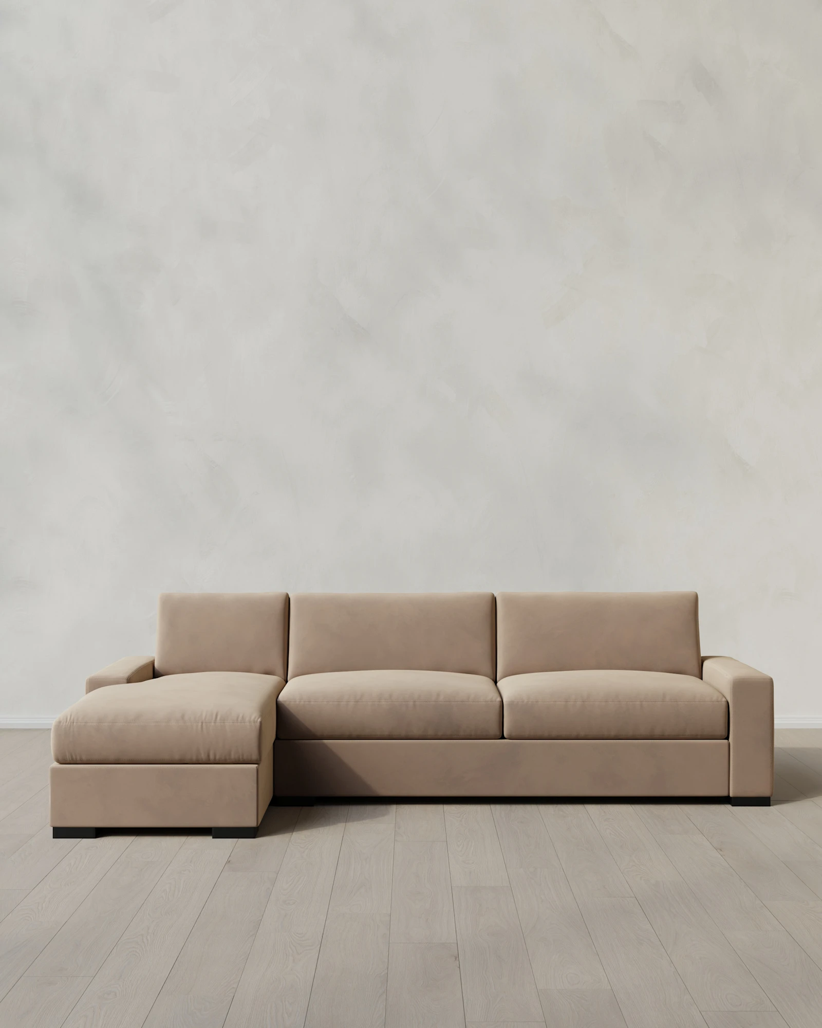 Stillman Performance Velvet Chaise Sectional
