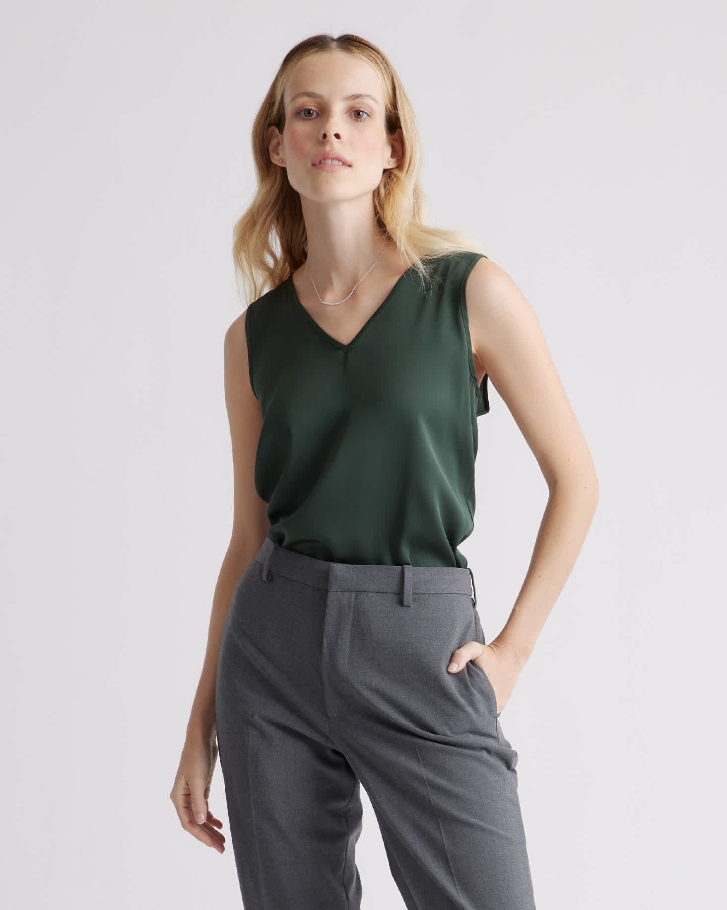 Washable Stretch Silk Tank Washable Stretch Silk Tank
