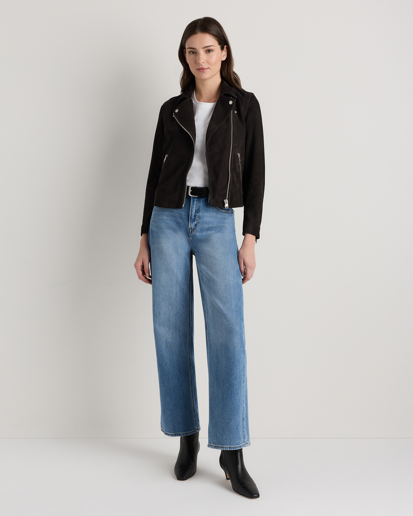 100% Suede Motorcycle Jacket