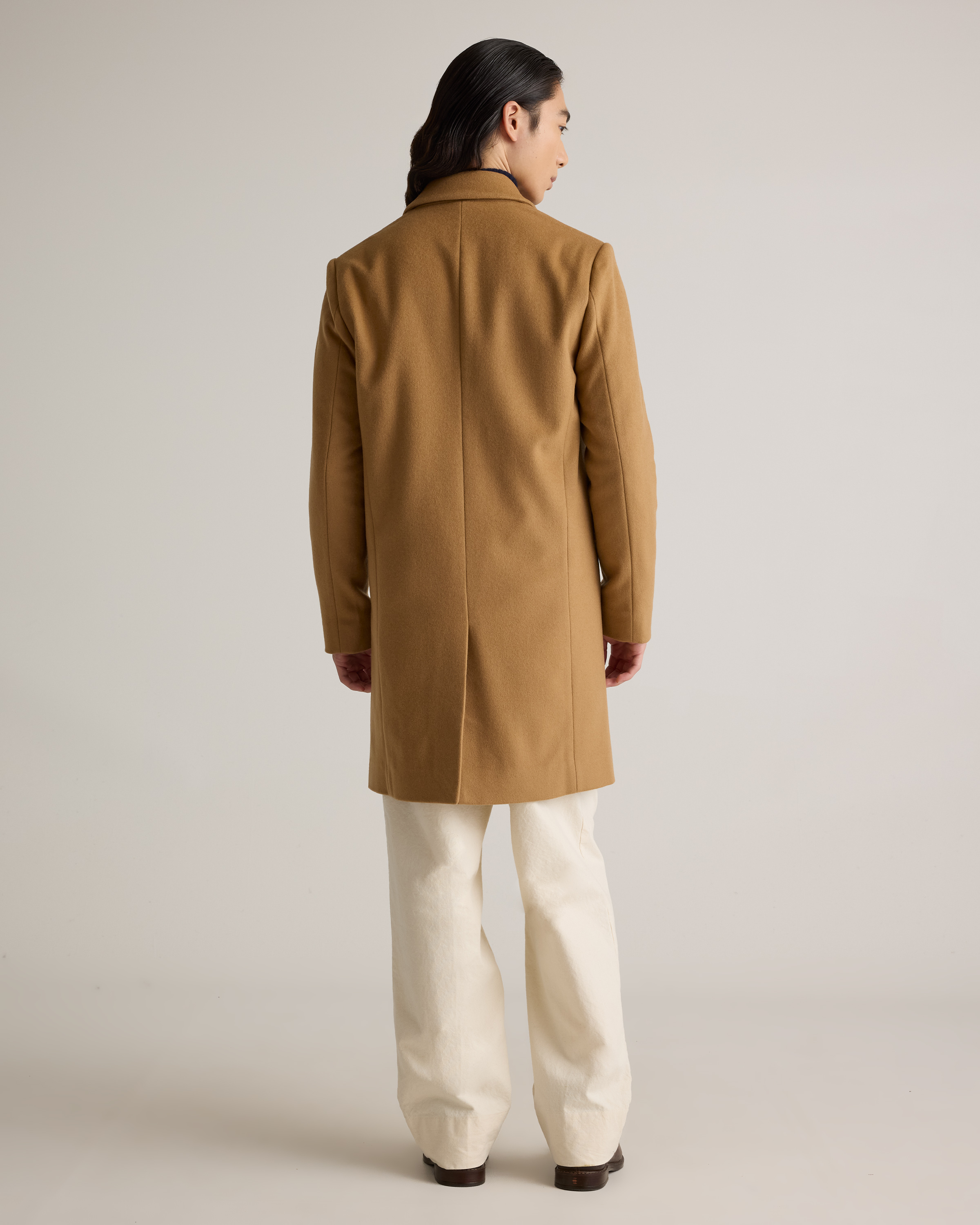 ジャケット・アウター epine volume wool tailored coat Italian Wool Tailored Coat