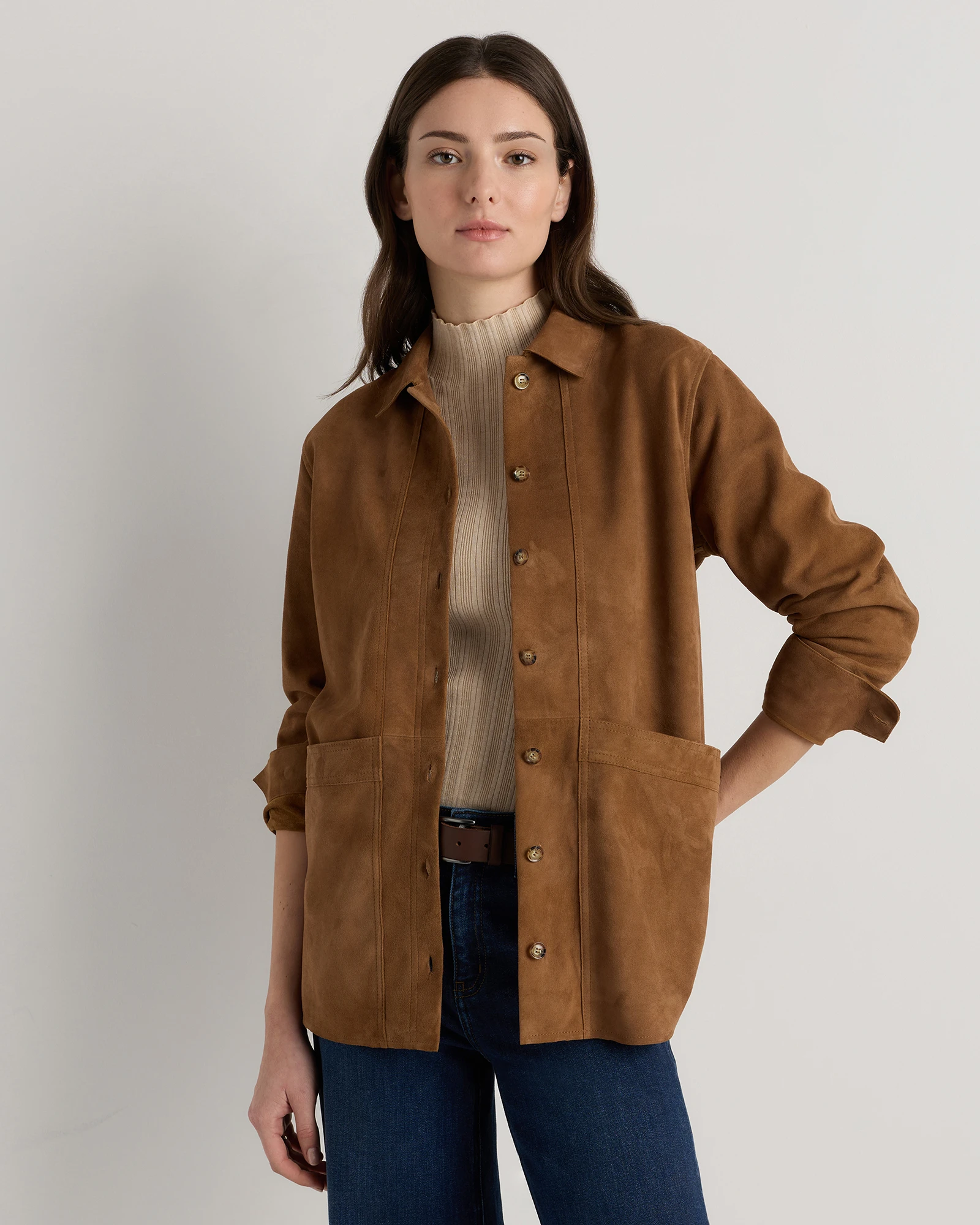 100% Suede Chore Jacket