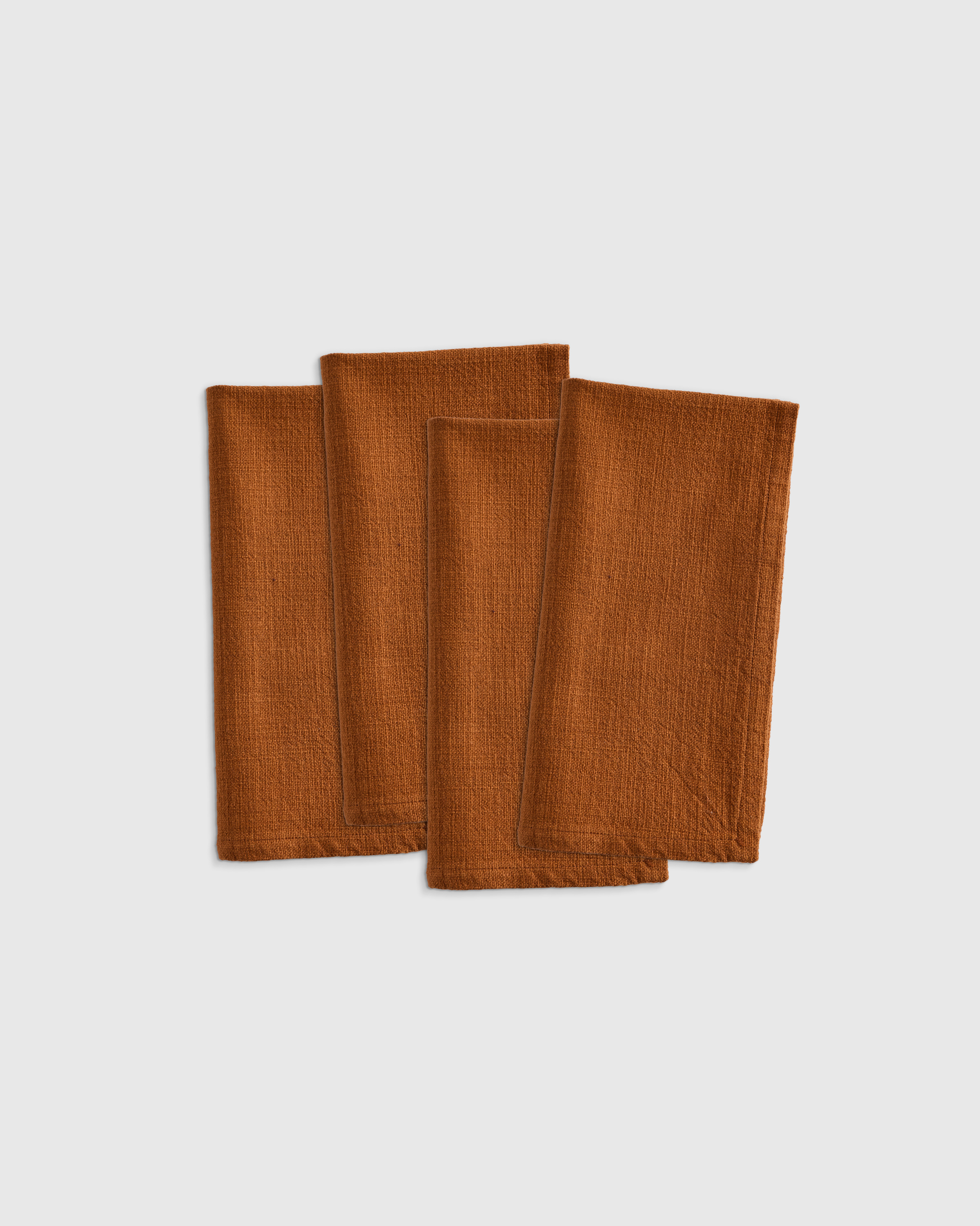 Terracotta Organic Cotton Napkins