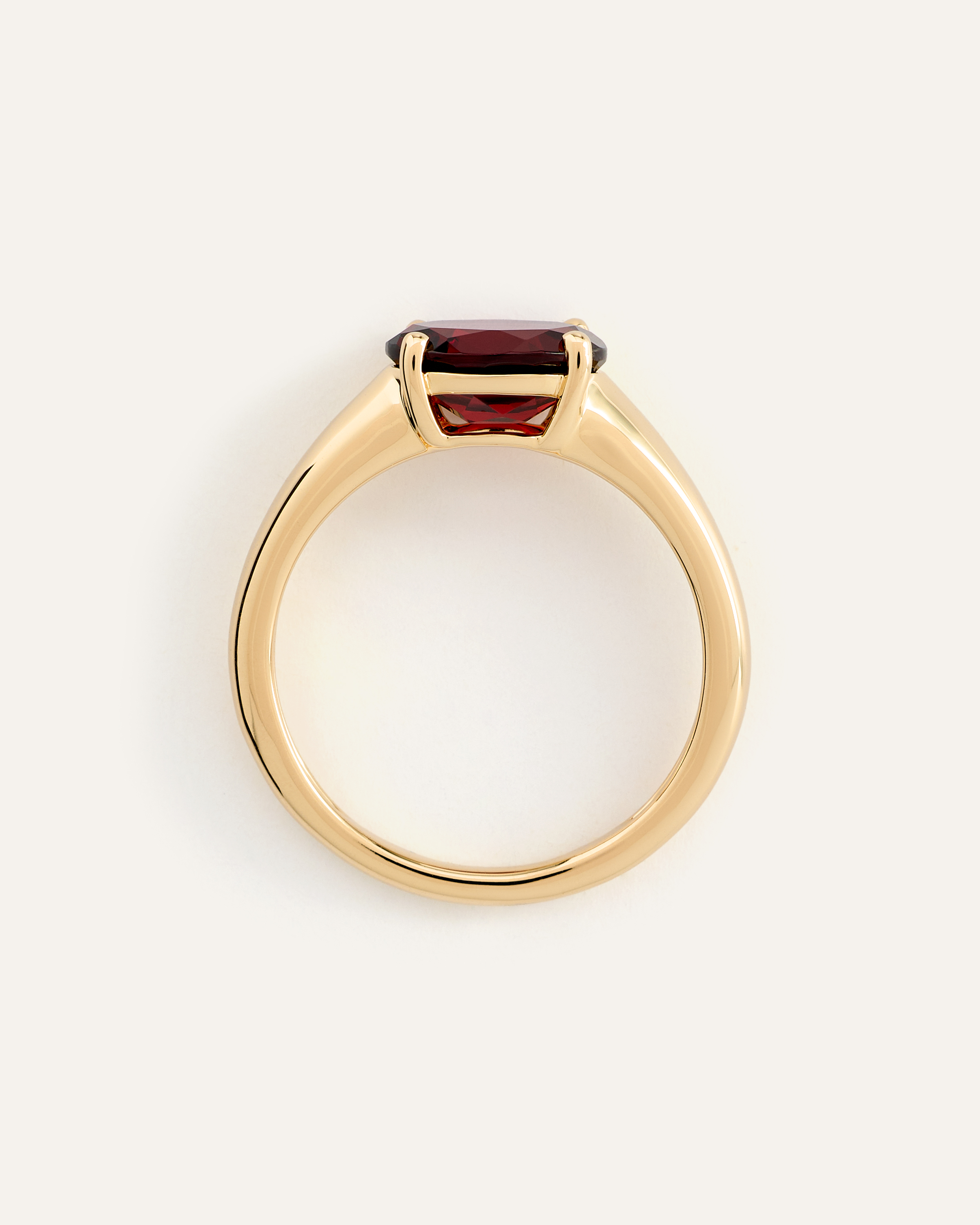 14K Gold Gemstone Vintage Inspired Ring in Yellow Gold | Quince Canada