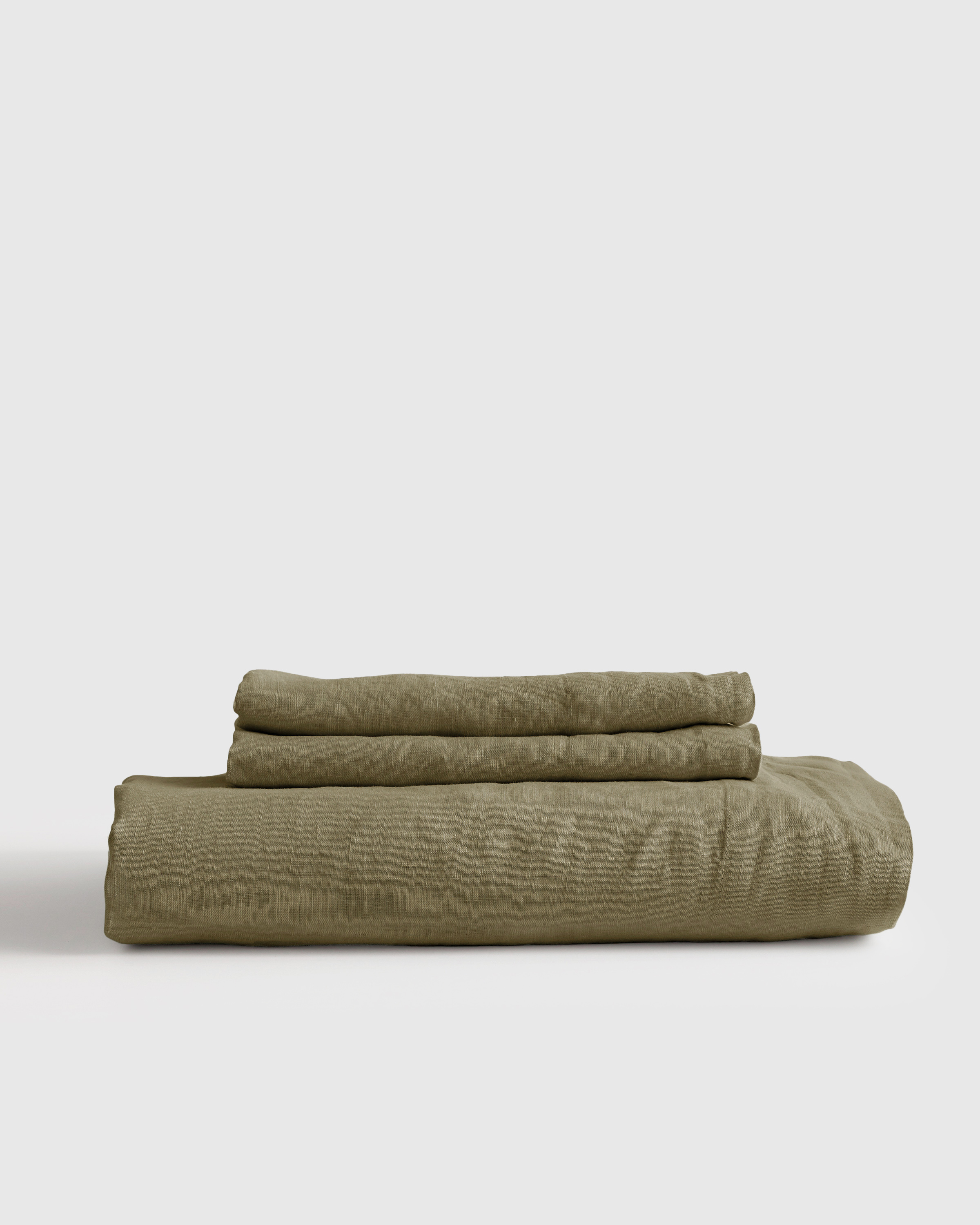 European Linen Fitted Sheet Set