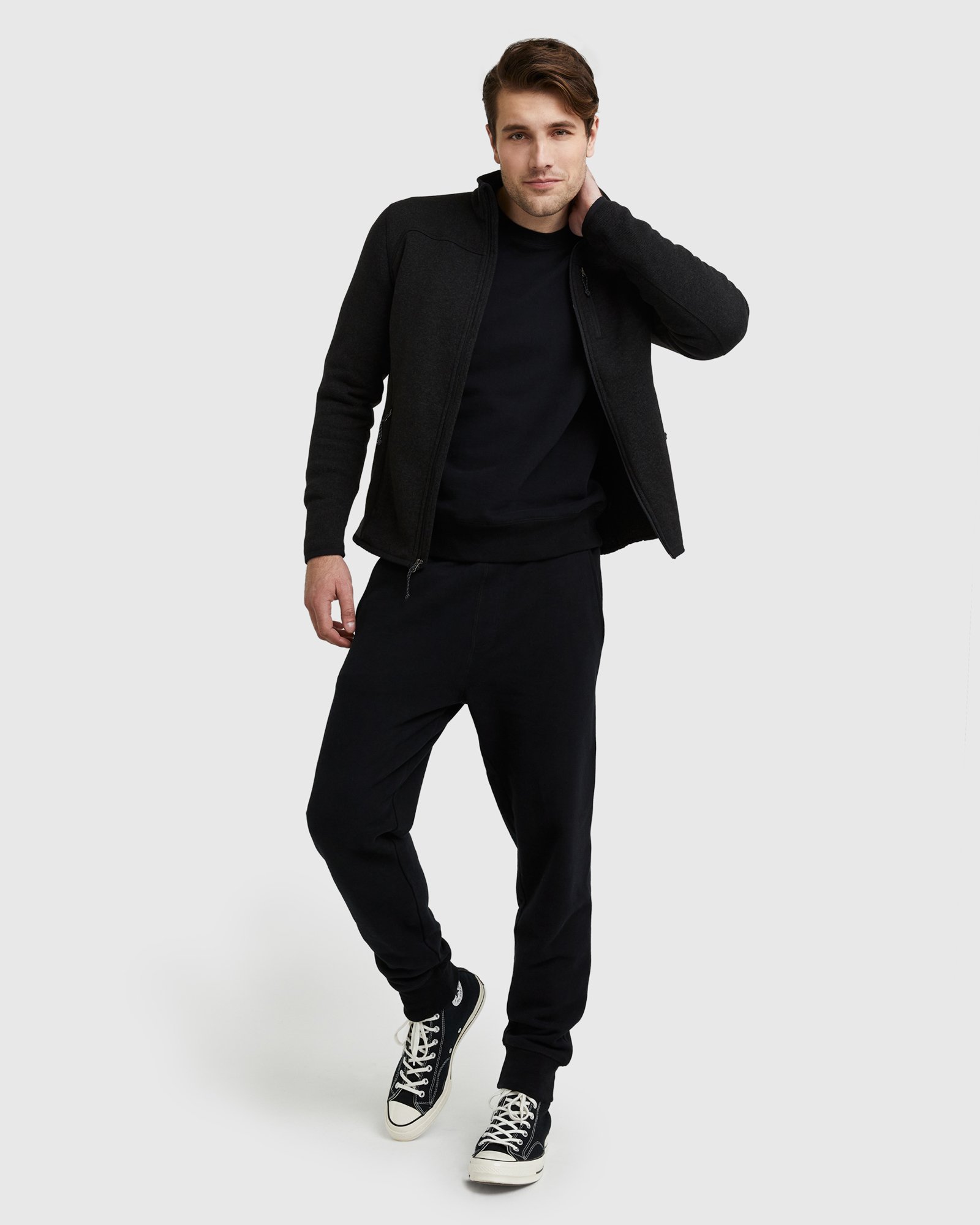 Full Zip Sweater Fleece Jacket