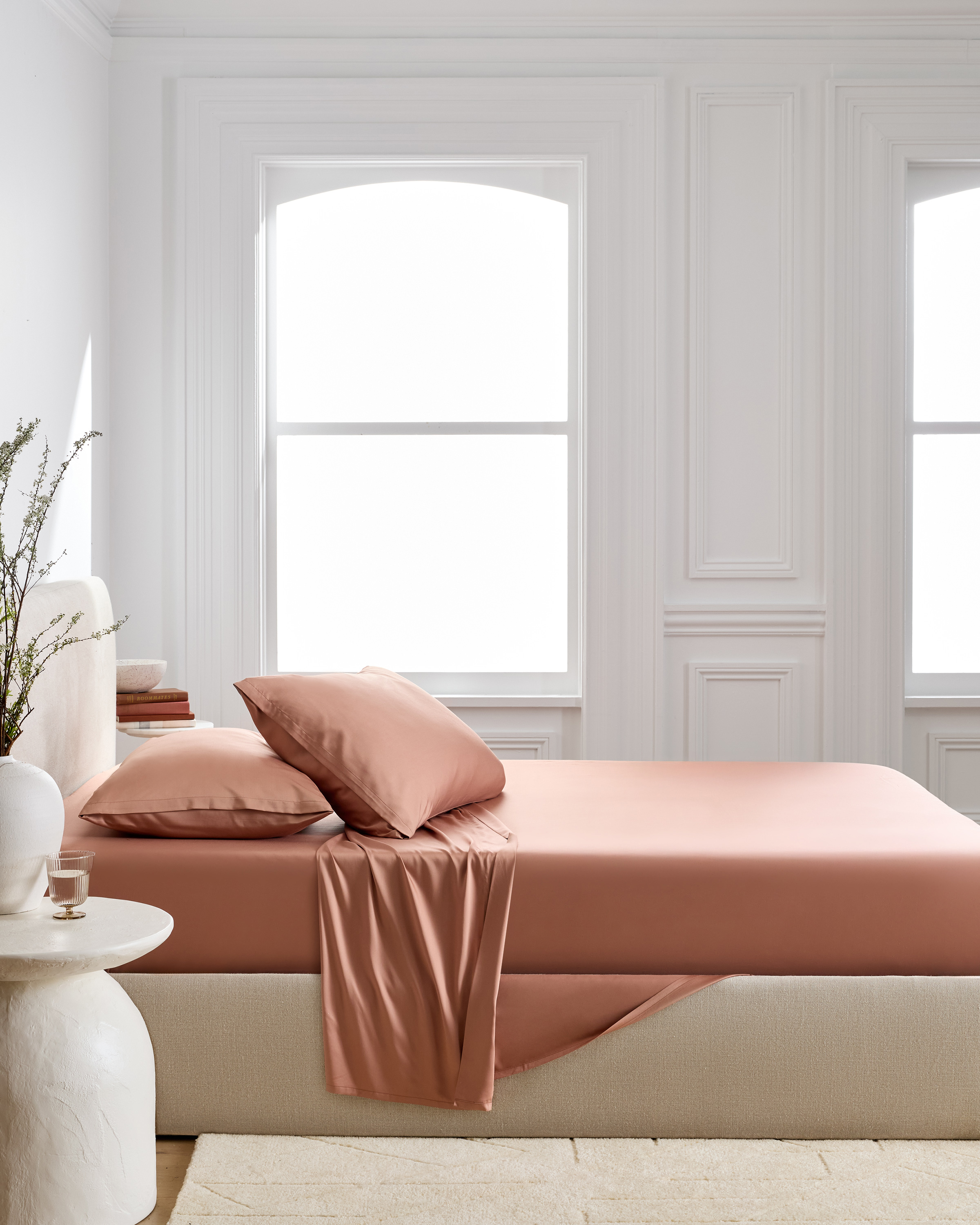 Bamboo Sheet Set - Clay, Queen