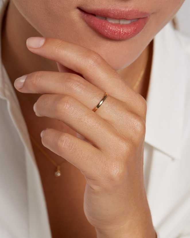 14k Gold Classic Band - 13781894201455