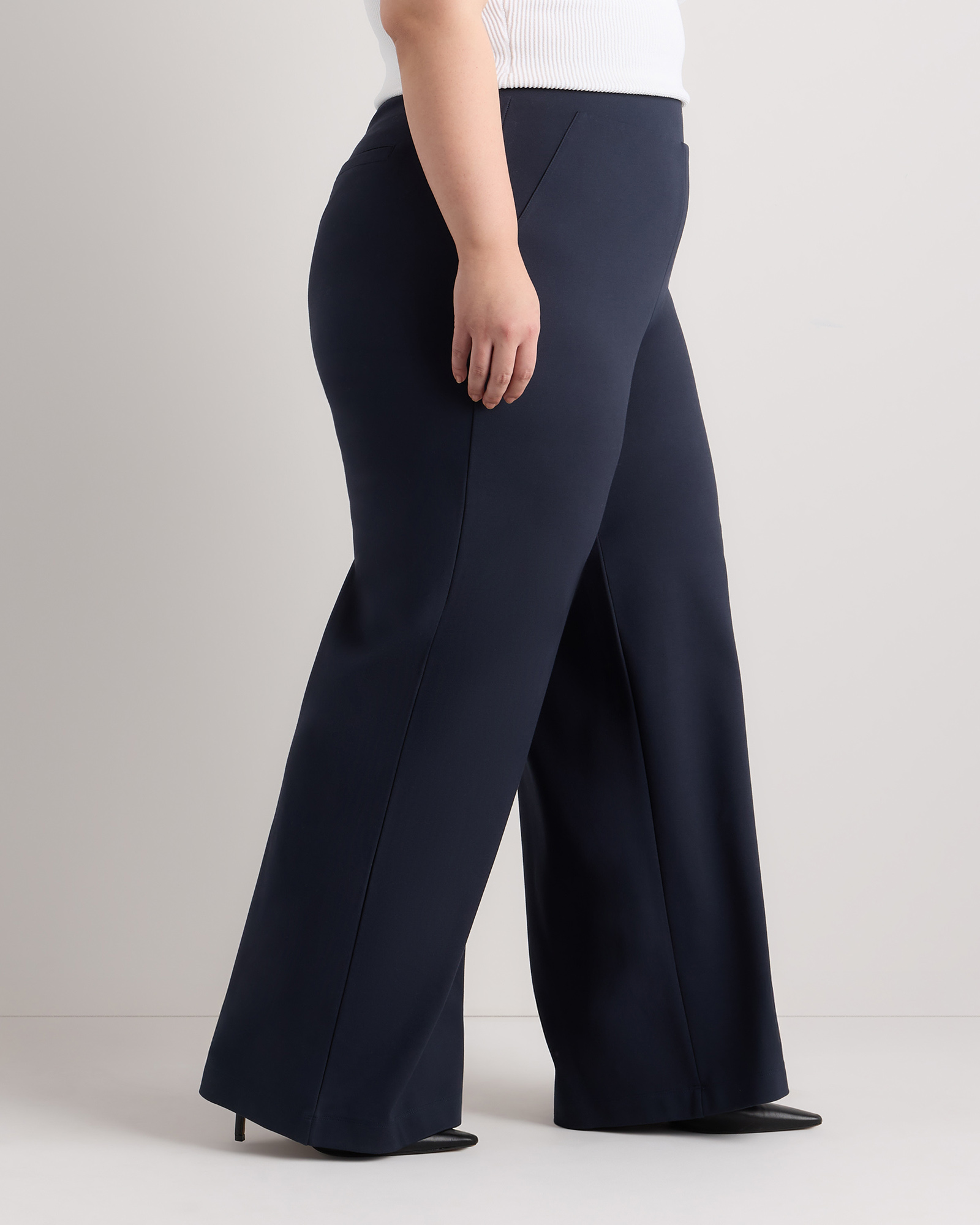 navy blue dress pants womens plus Navy Plus Size Pants for Women