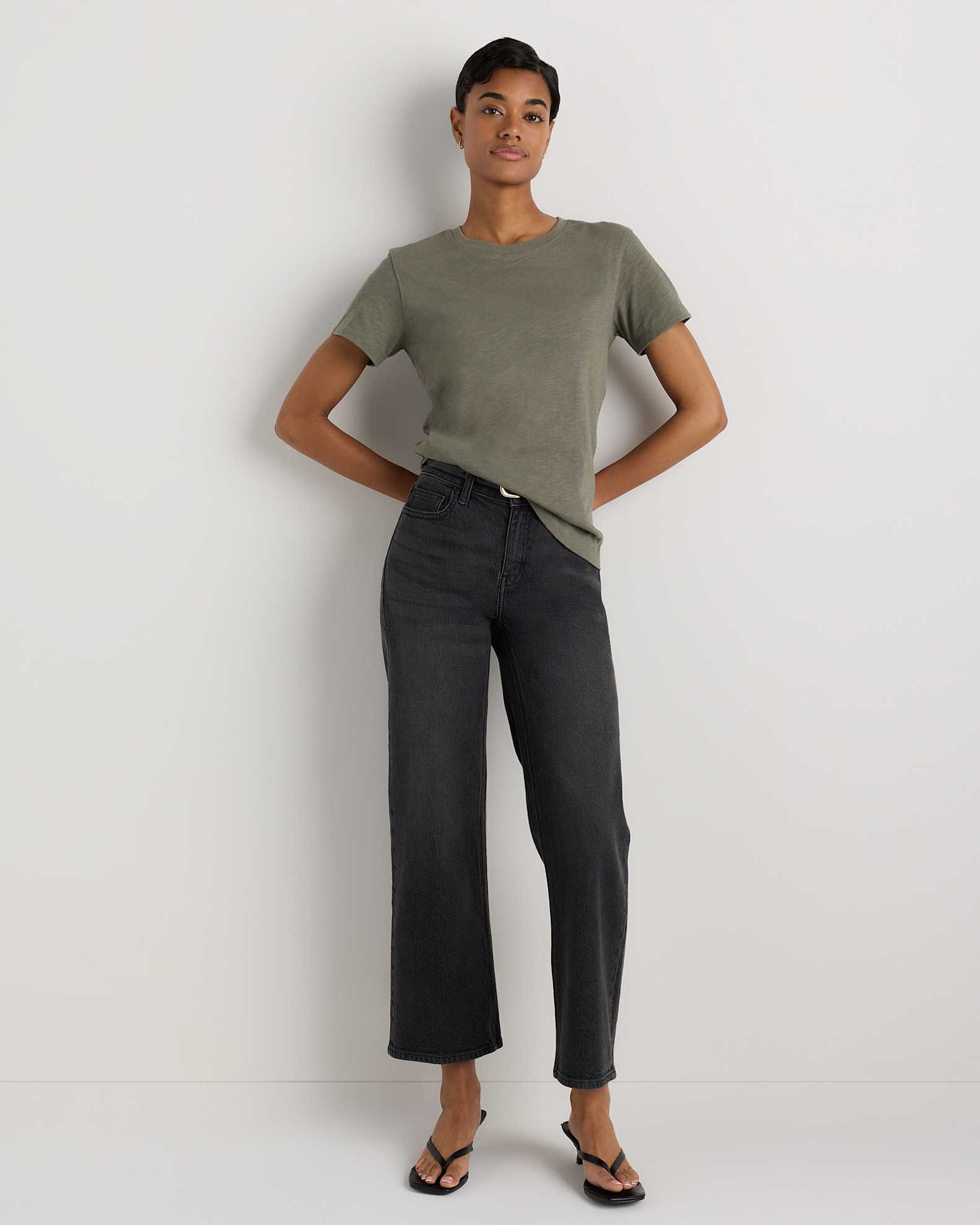 Organic Textured Cotton Peasant Blouse