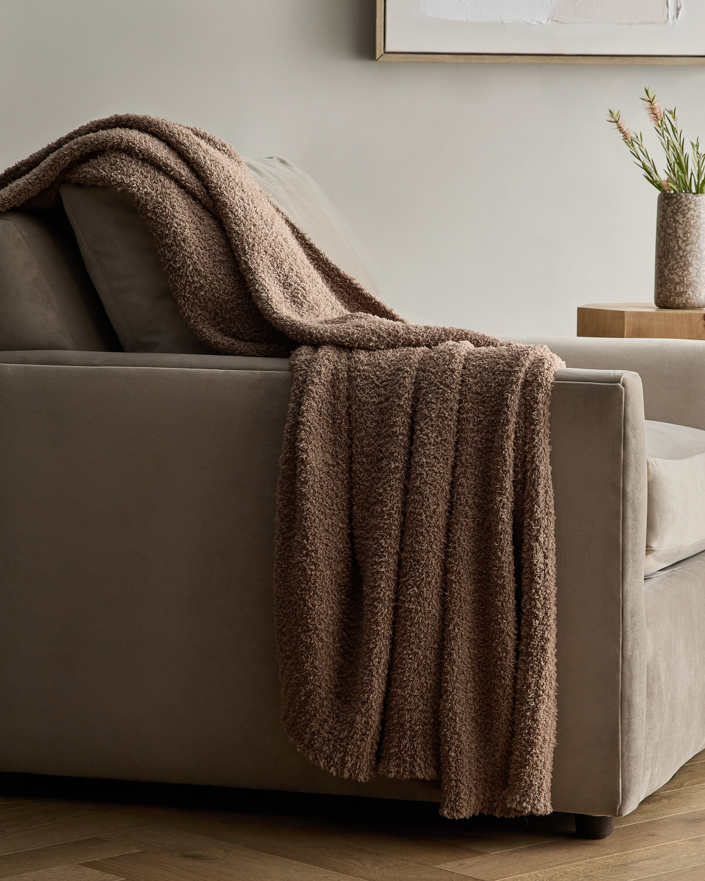 Walnut Everyday Cozy Throw