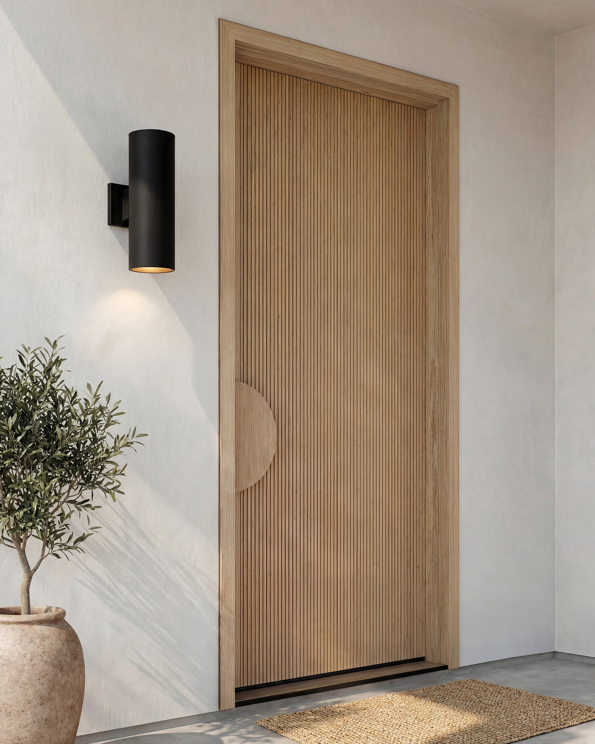 Outdoor Cylinder Wall Sconce - thumbnail 5