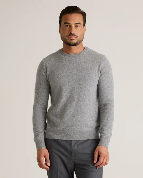 Mongolian Cashmere Crewneck Sweater
