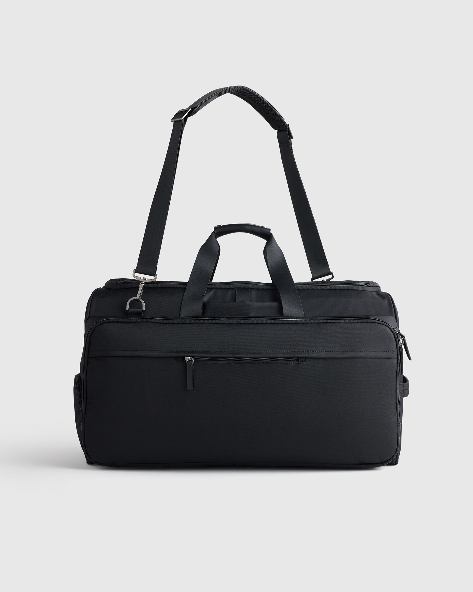 Black Voyage Nylon Garment Duffle