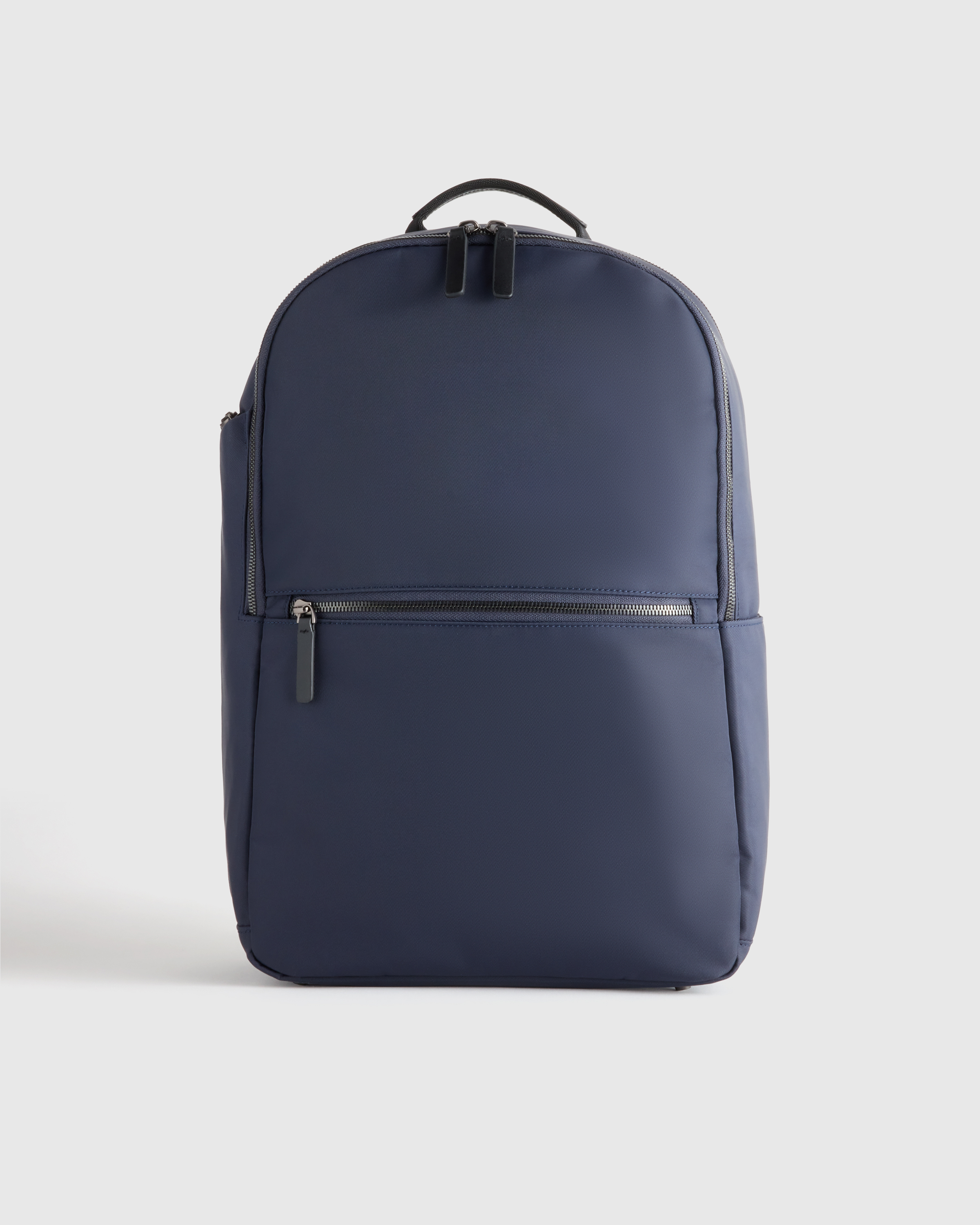 Navy Voyage Nylon Slim Travel Backpack
