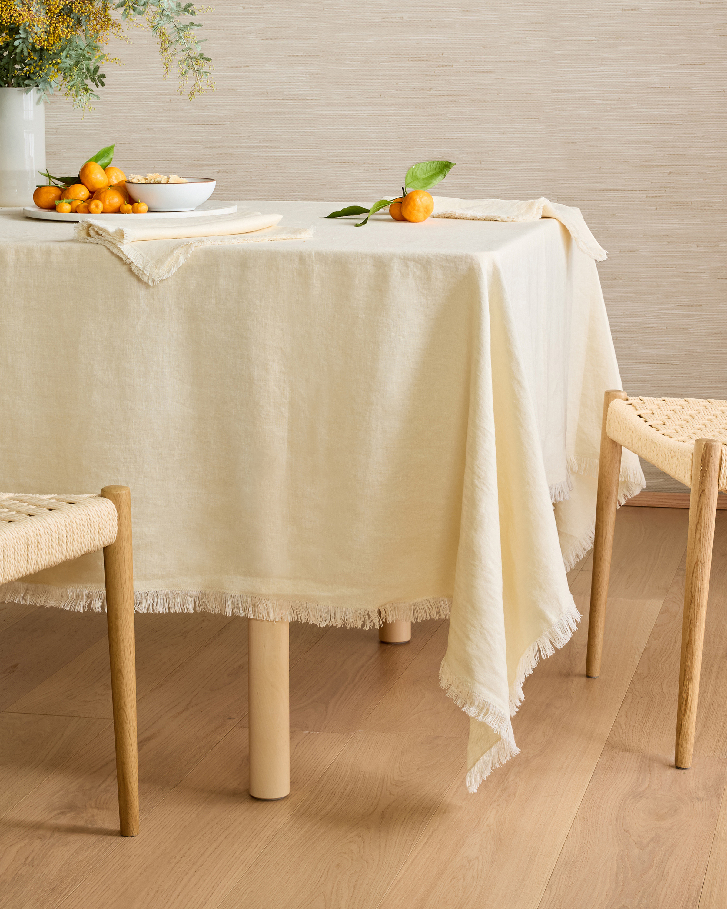 Quince Linen Tablecloth