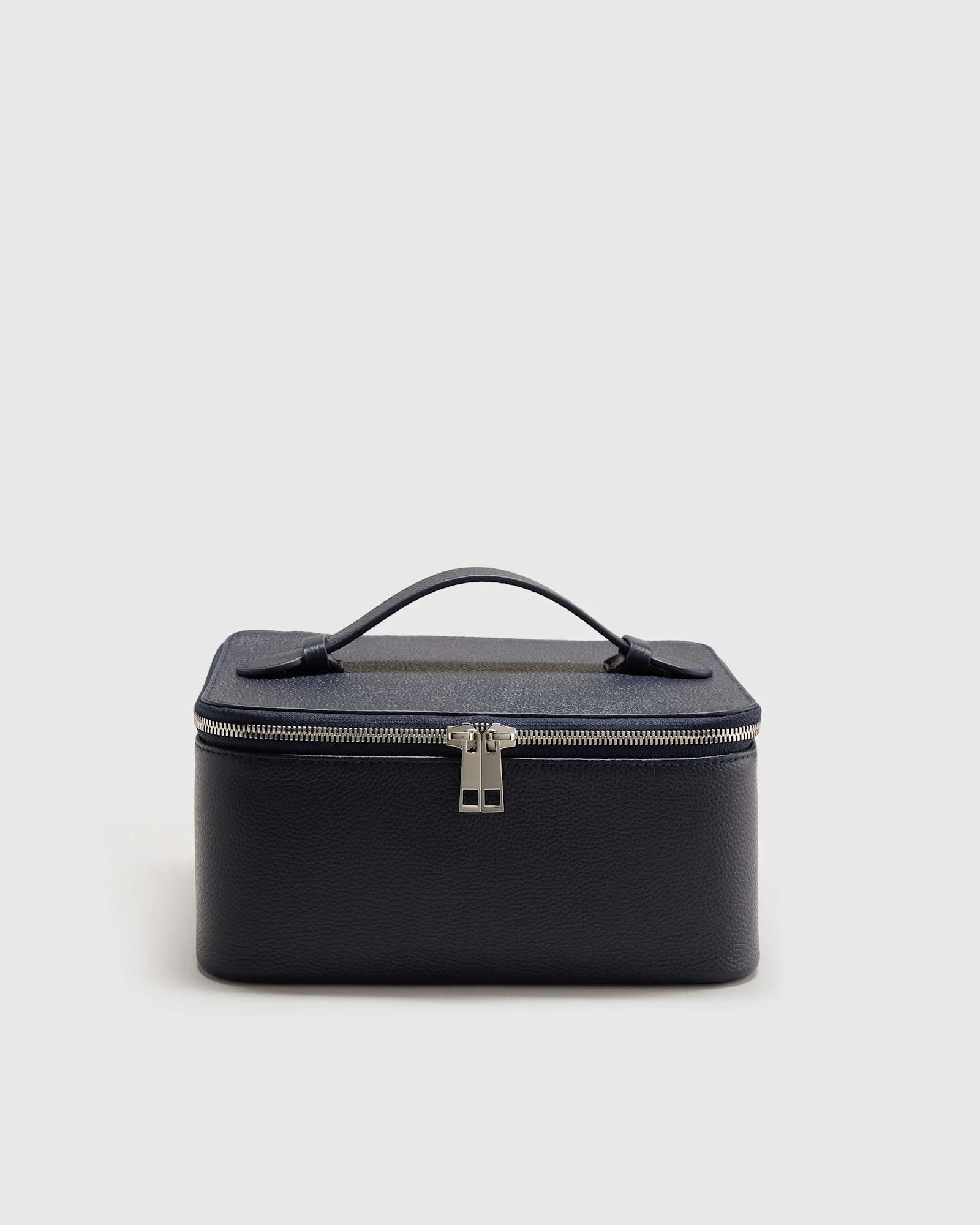 Italian Leather Travel Cosmetic Case