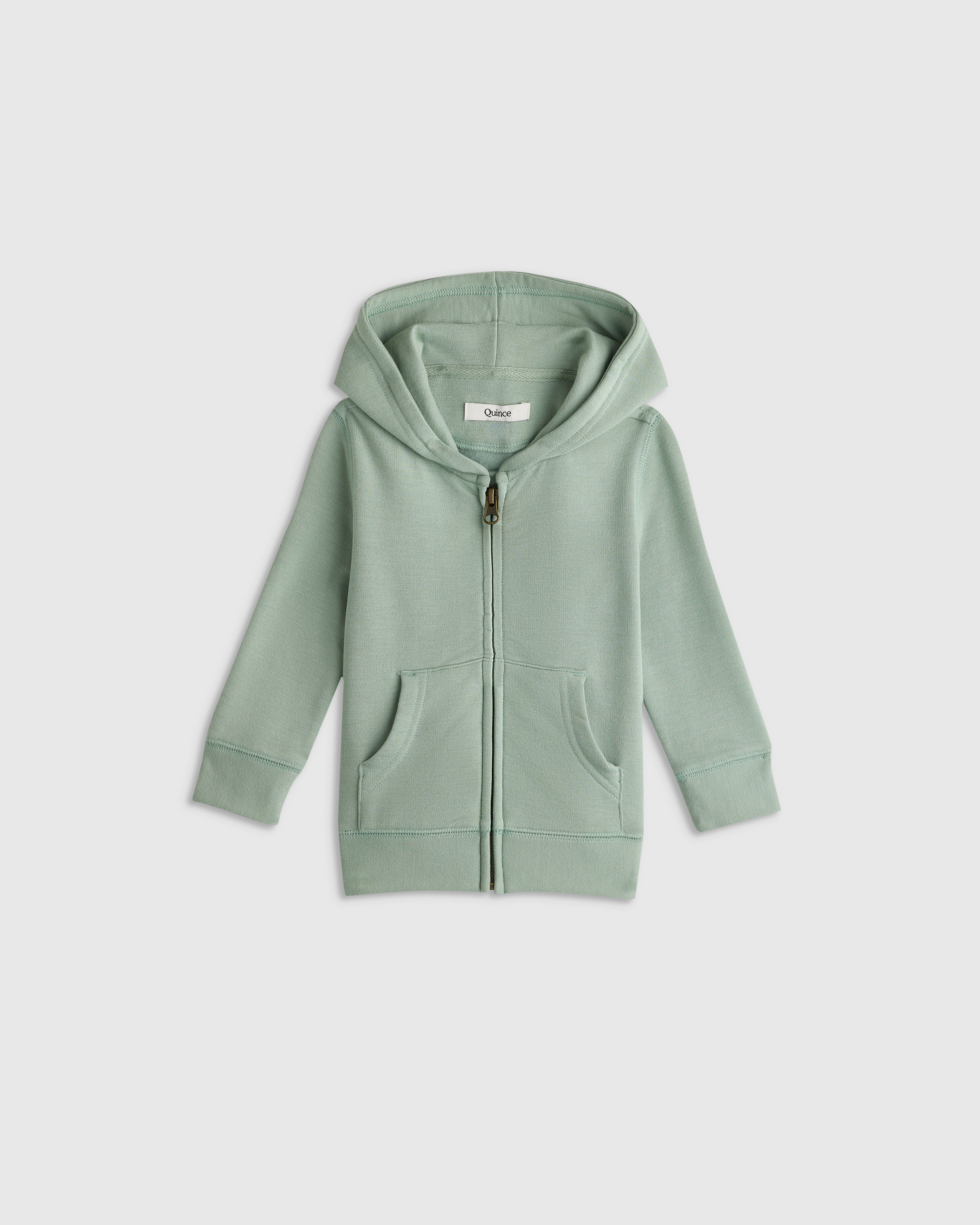 Soft Sage SuperSoft Fleece Zip Up Hoodie