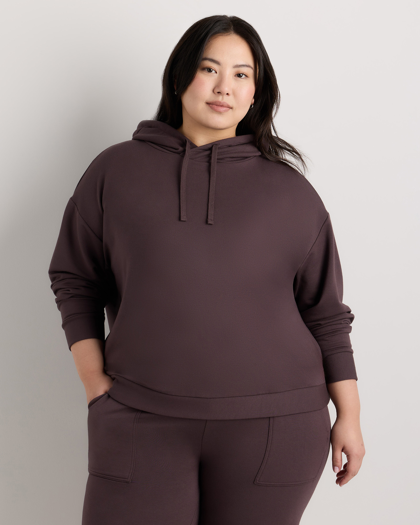 Dried Fig SuperSoft Fleece Pullover Hoodie