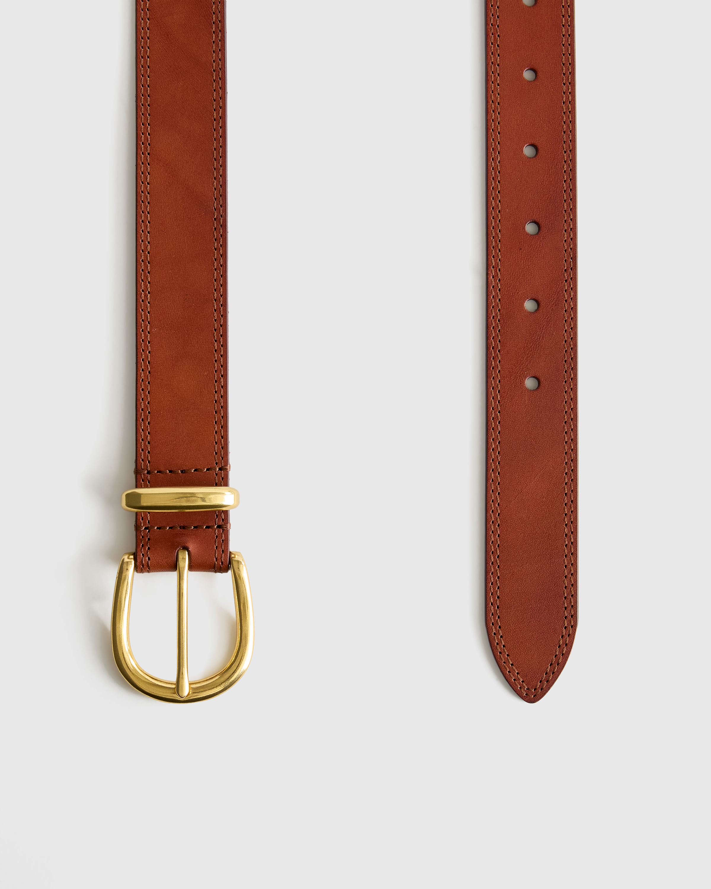 Allegra European Leather Belt