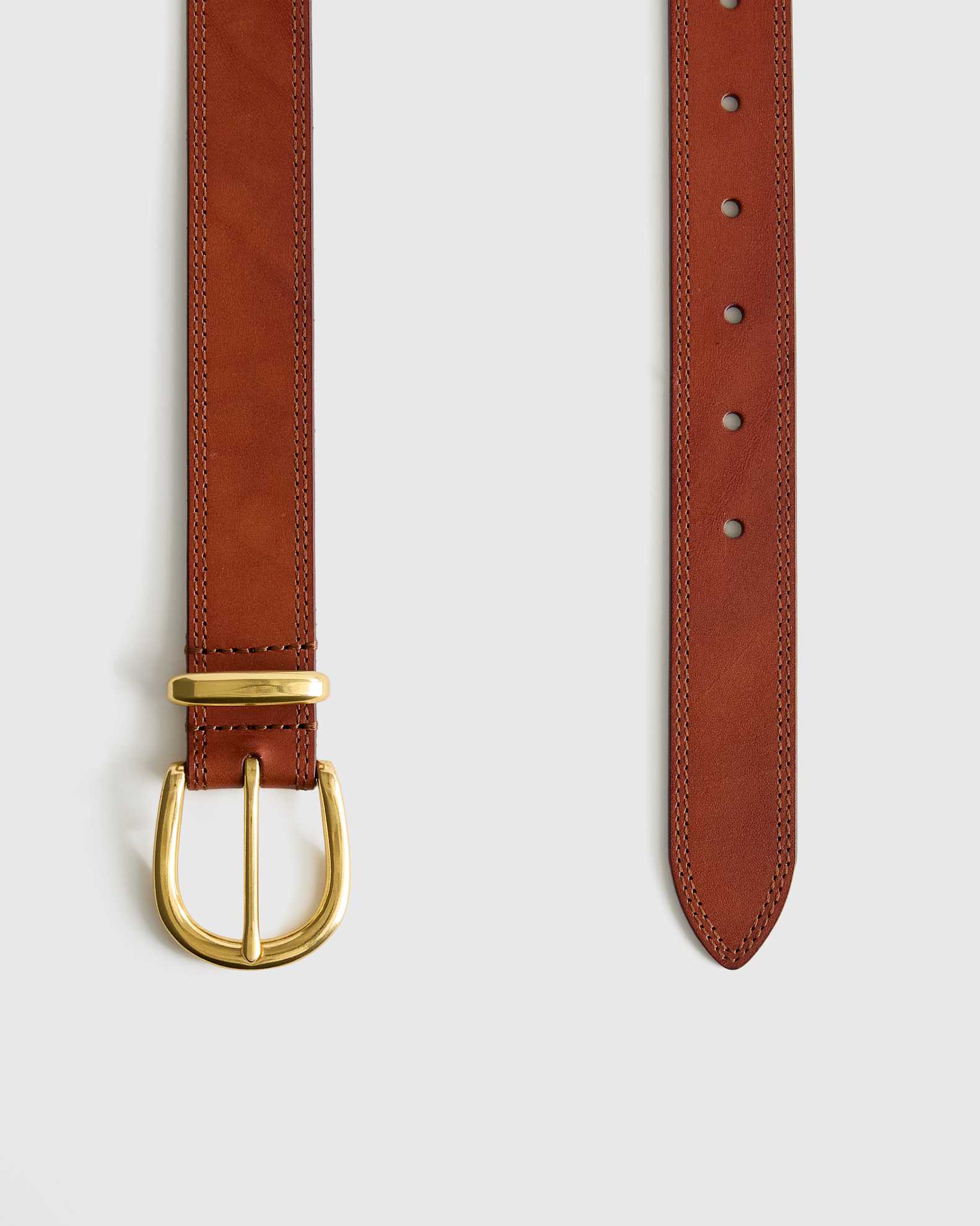 Allegra European Leather Belt