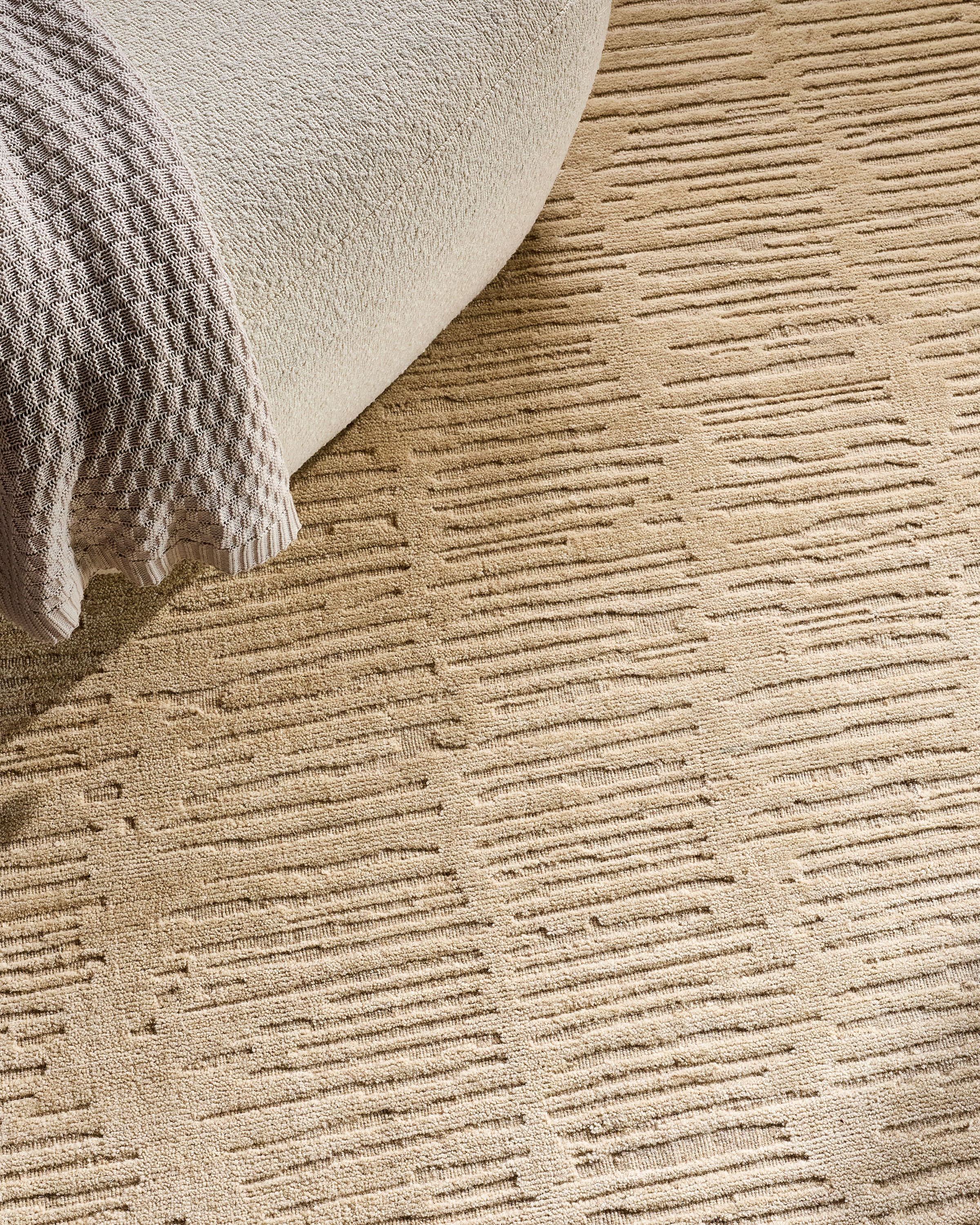 Quince Cobble Wool Rug - Thumbnail 2