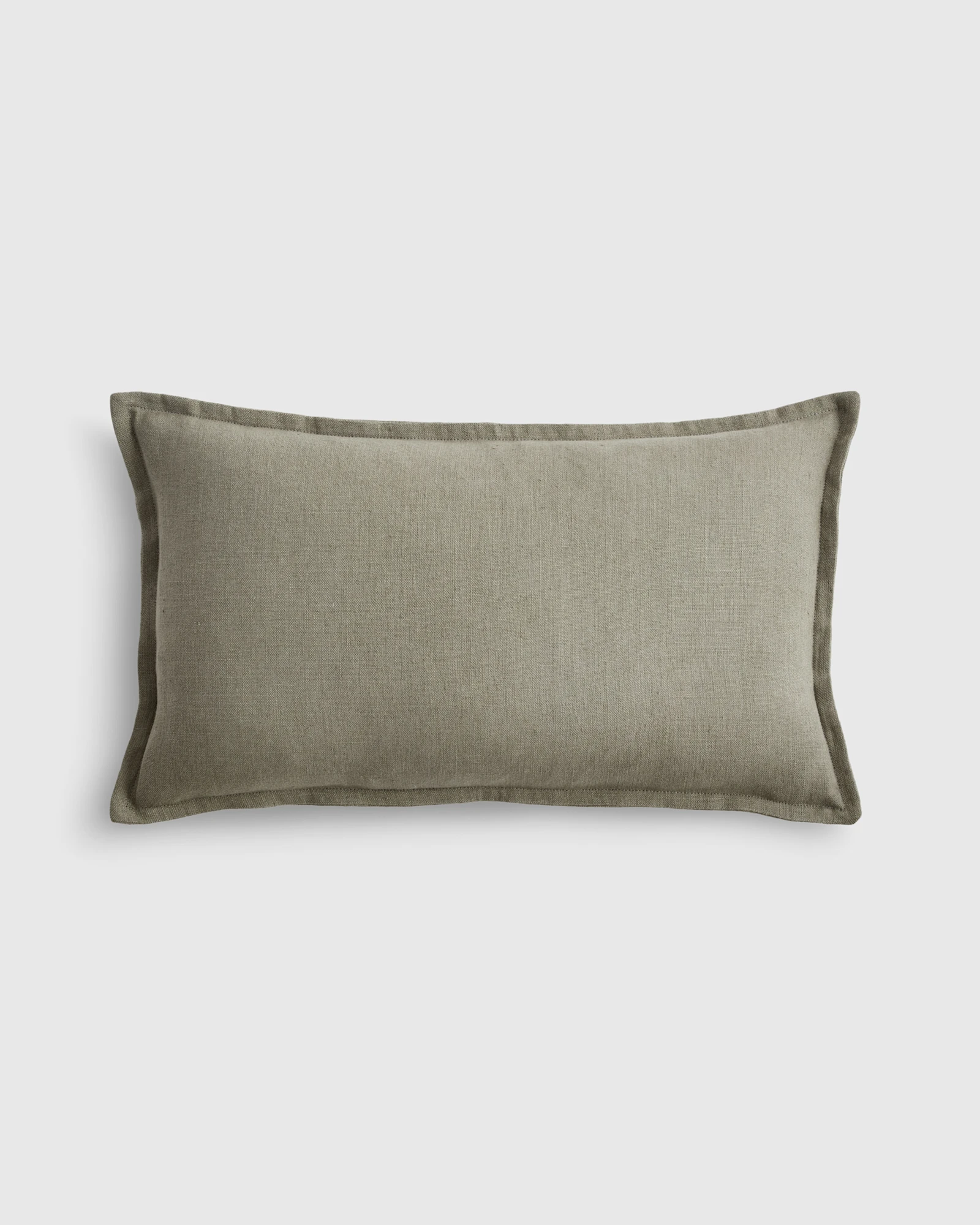 European Linen Flange Edge Pillow Cover