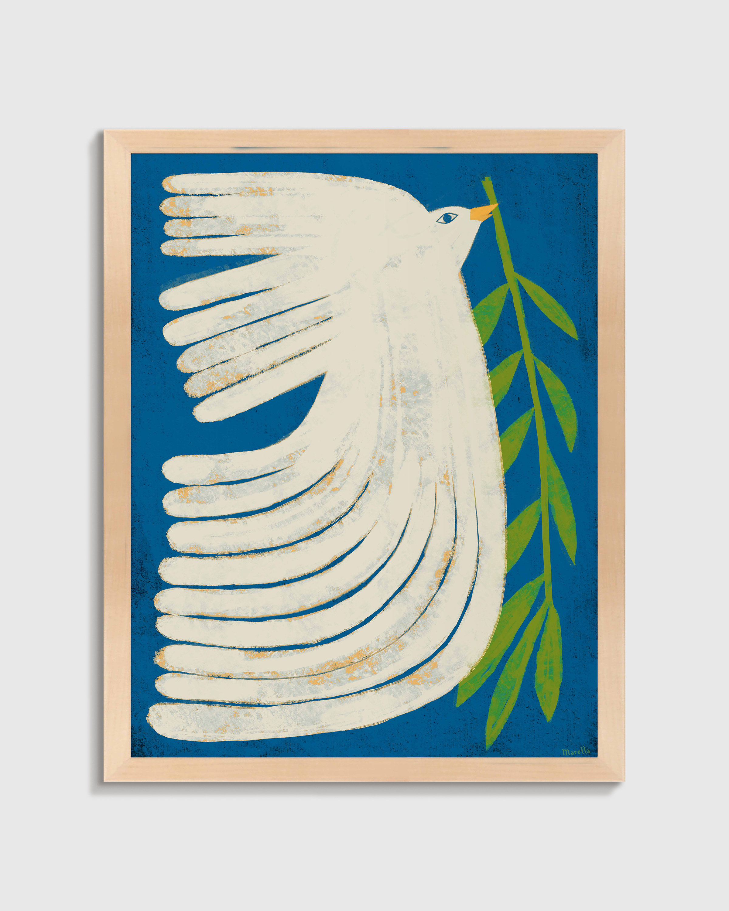 Maple Peace Dove by Marco Marella