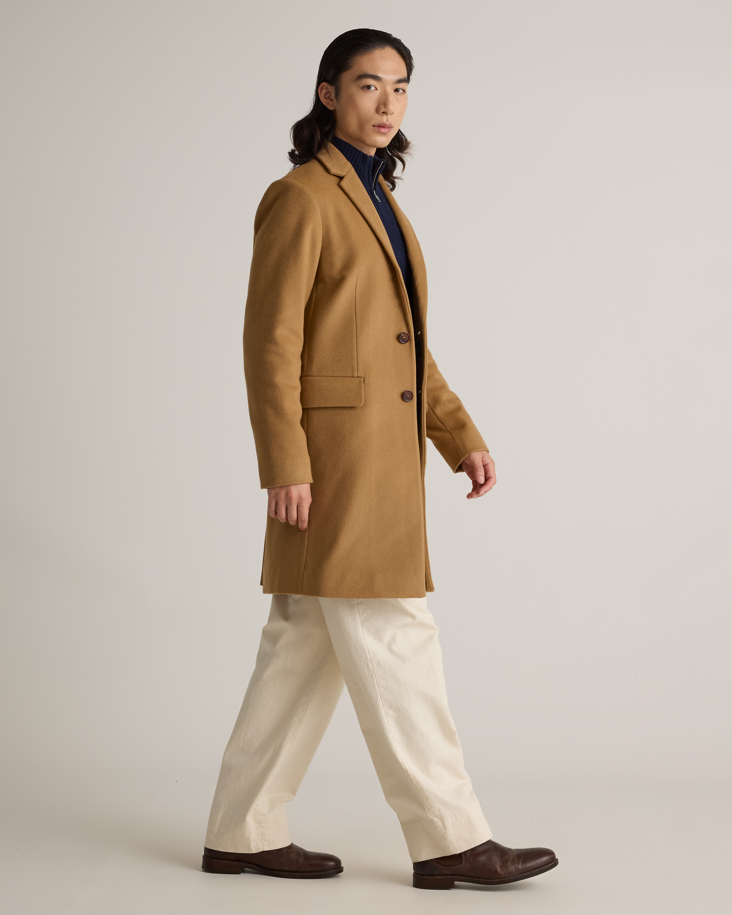 Italian Wool Overcoat