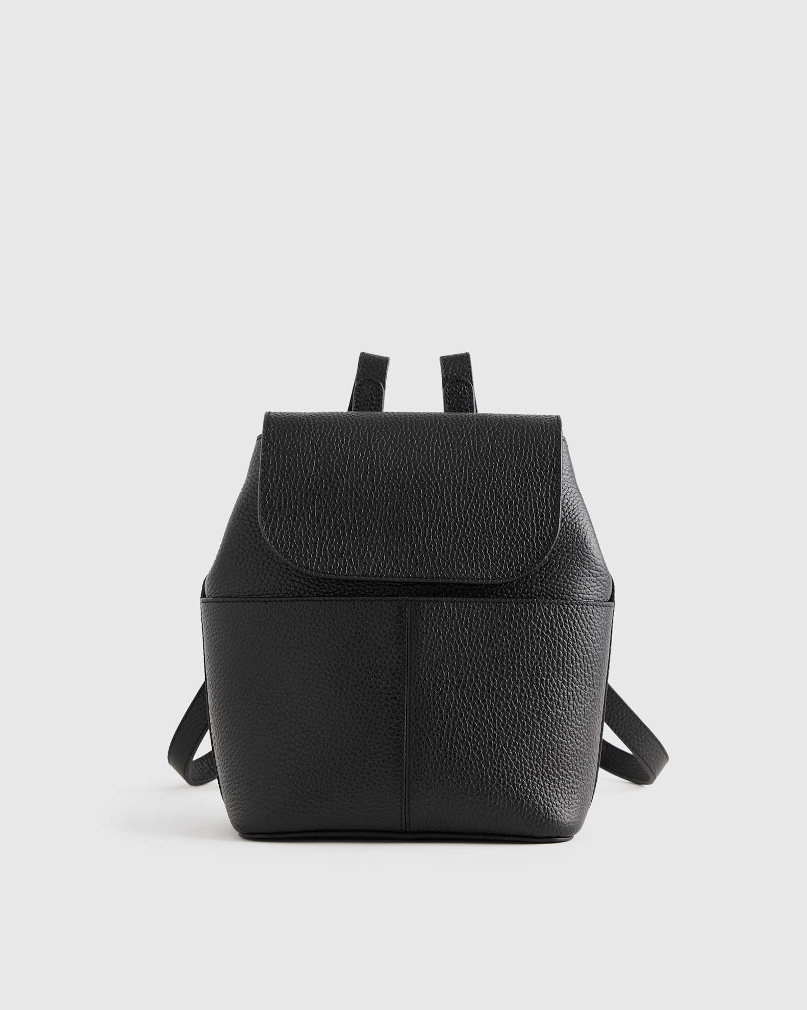 black faux leather mini backpack Ivy Perfect for everyday essentials Faux Leather Mini Backpack w/Heart