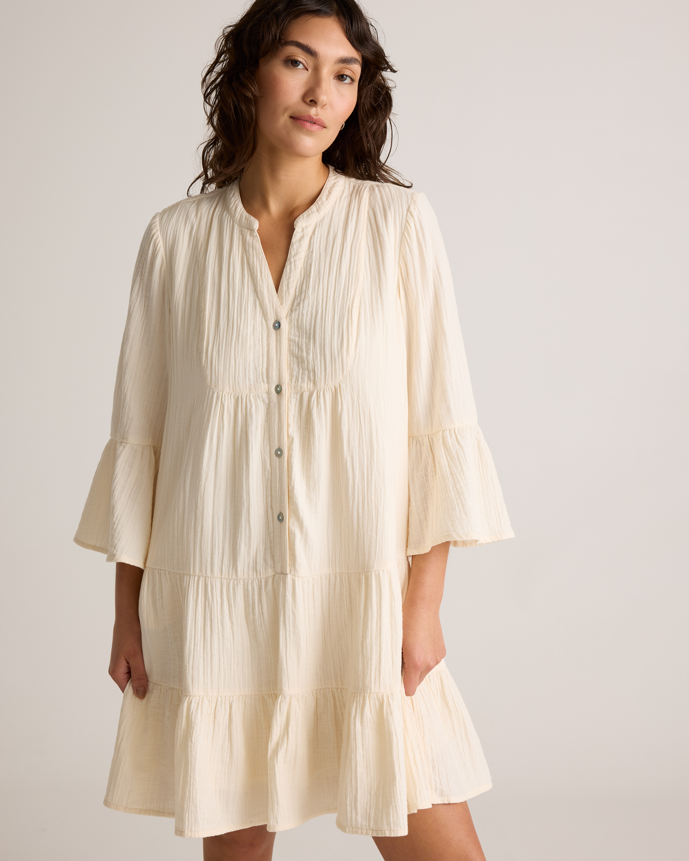 peppermayo yellow mini dress Veena Satin Mini Dress main image 0